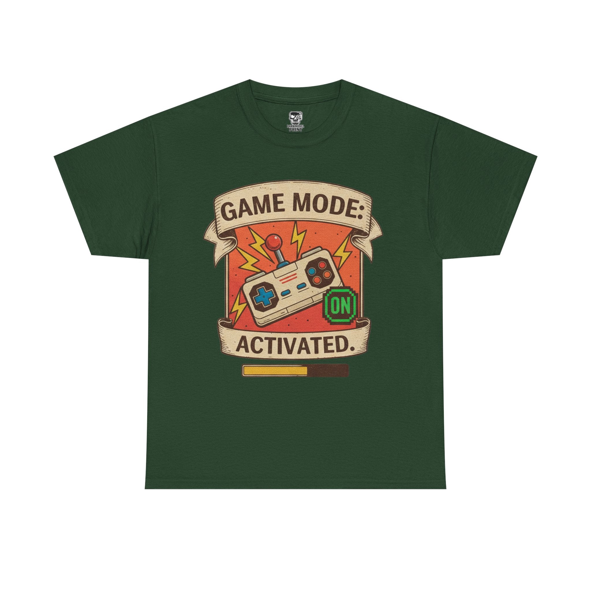 Game Mode Activated Unisex Heavy Cotton Tee - Perfect Gift for Gamers
