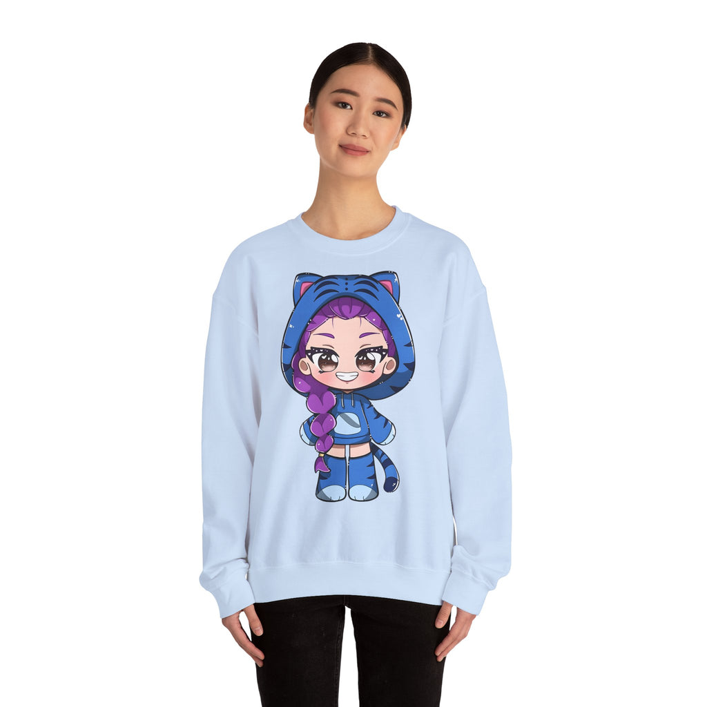 K-Pop Cartoon Crewneck Sweatshirt | Unisex Heavy Blend™