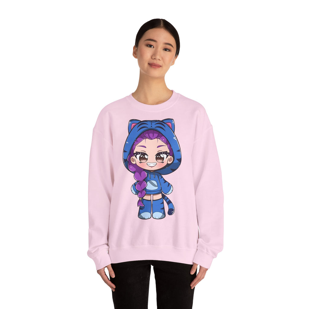 K-Pop Cartoon Crewneck Sweatshirt | Unisex Heavy Blend™
