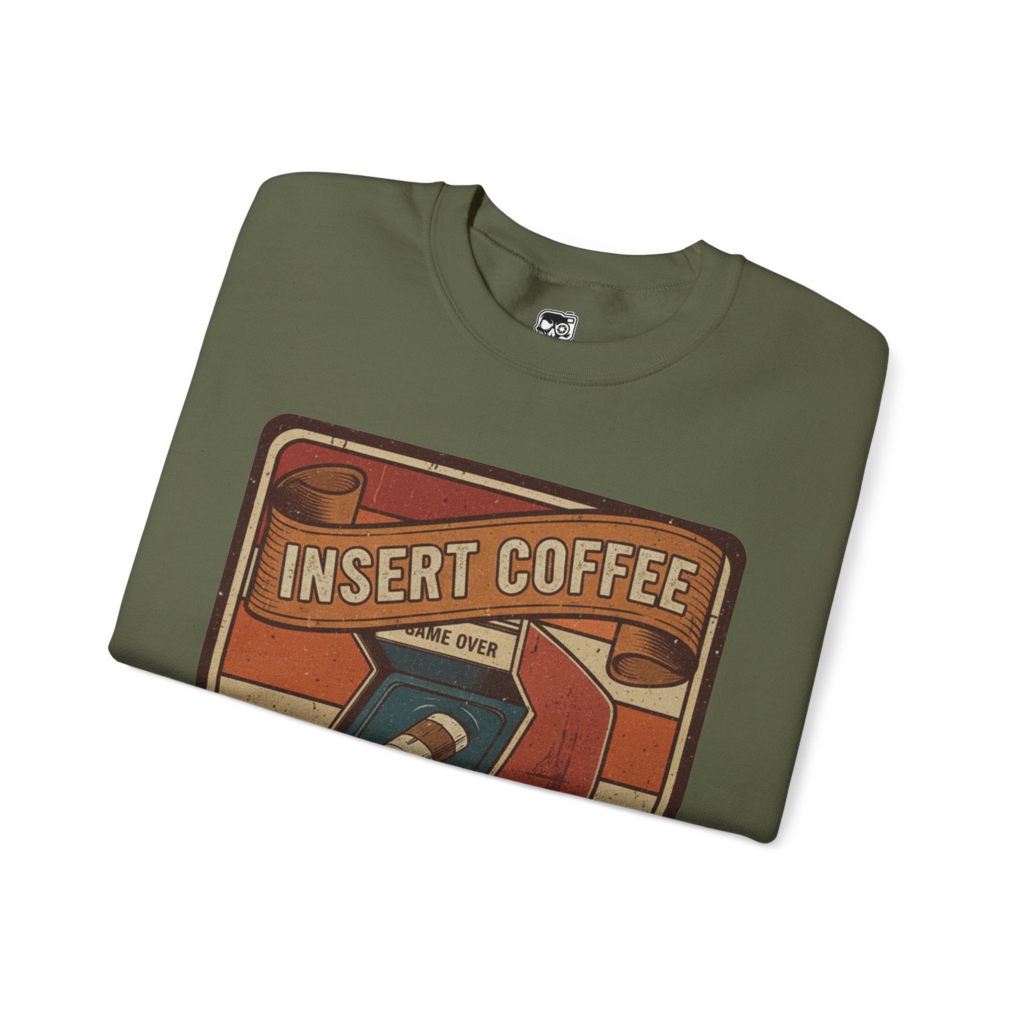 Retro Coffee Arcade Sweatshirt