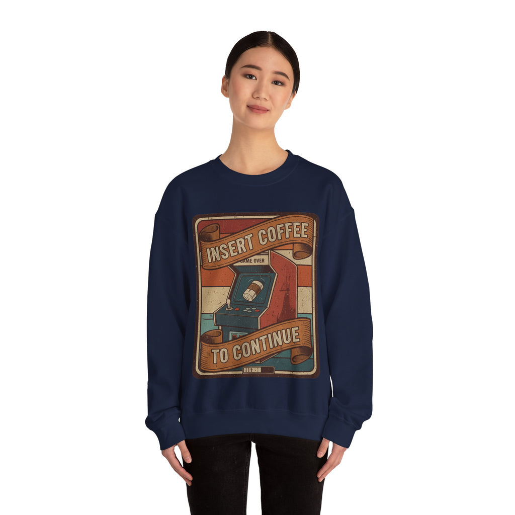 Retro Coffee Arcade Sweatshirt