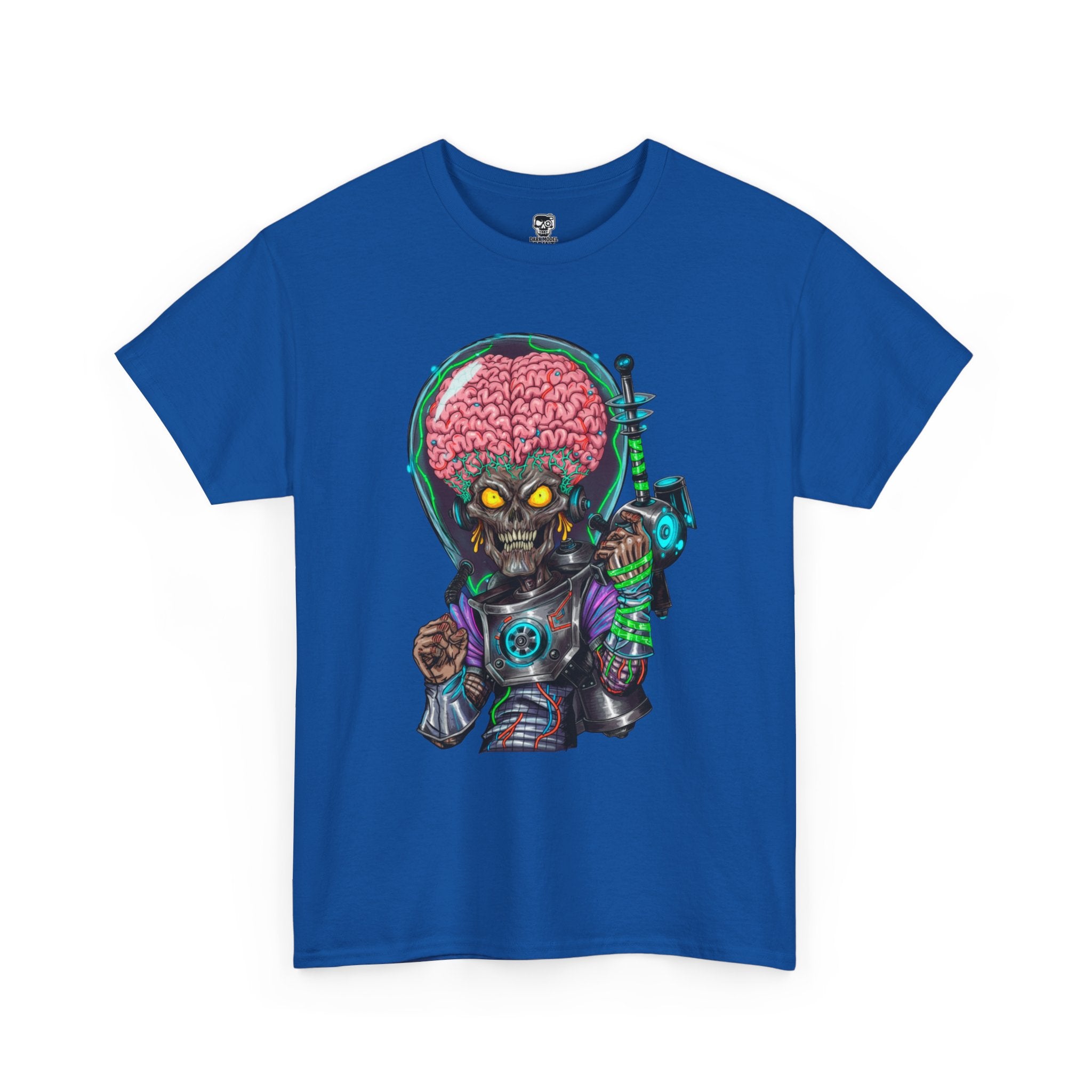 Camiseta gráfica alien de ciencia ficción – diseño ilustrado unisex