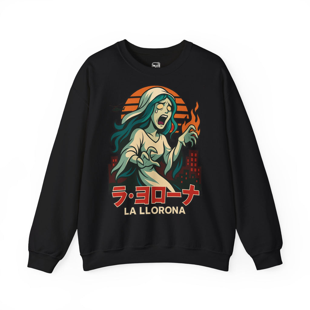 La Llorona Crewneck Sweatshirt - Unisex Heavy Blend™ - Spooky Halloween Apparel