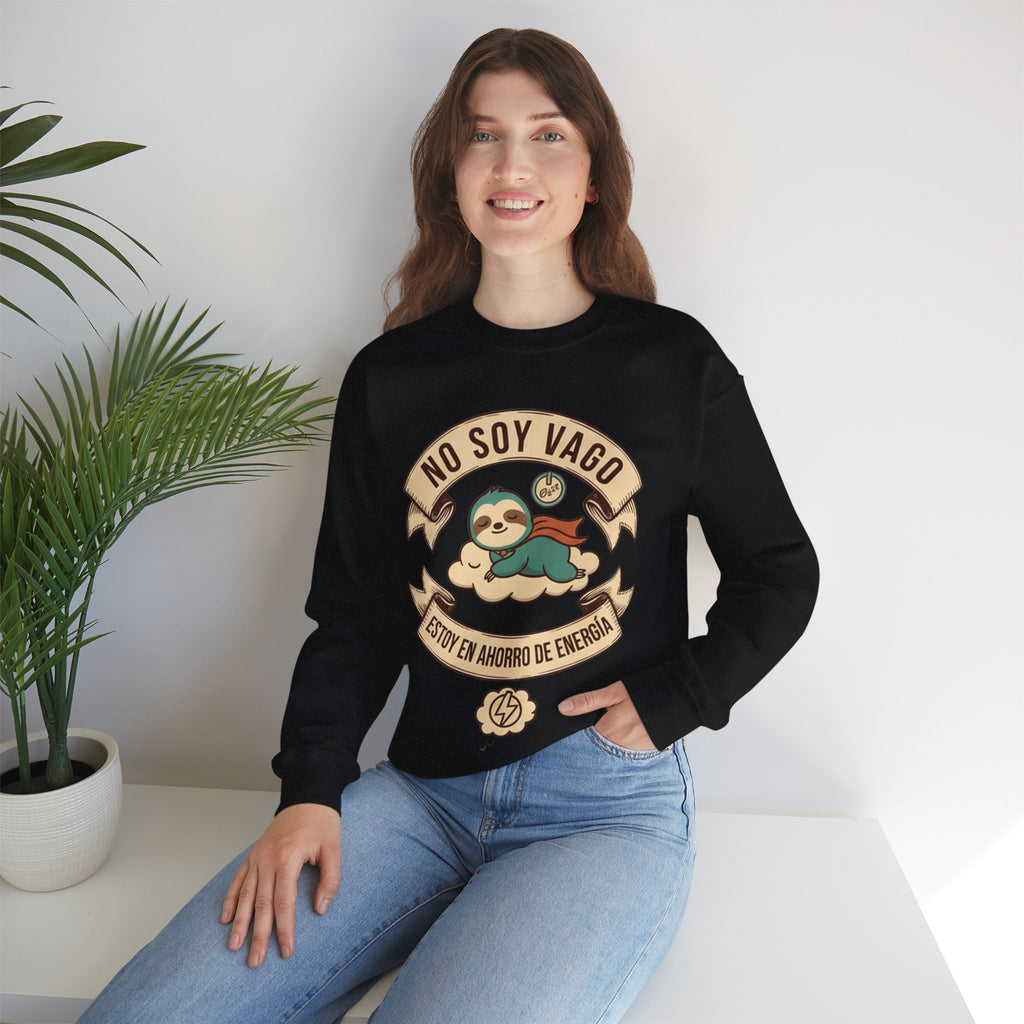 Sloth Humor Crewneck Sweatshirt