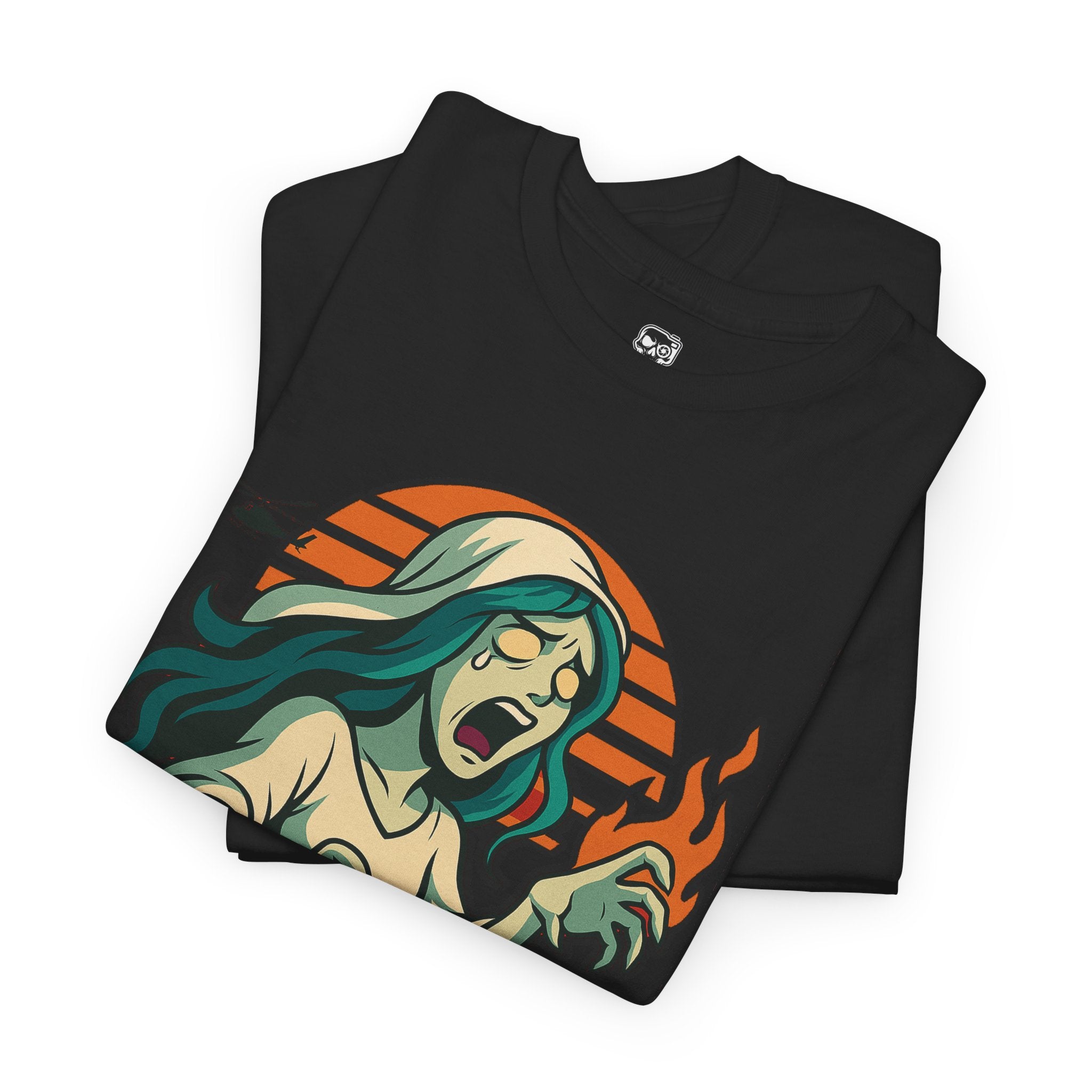 La Llorona Ghost Graphic Tee - Unisex Heavy Cotton Shirt