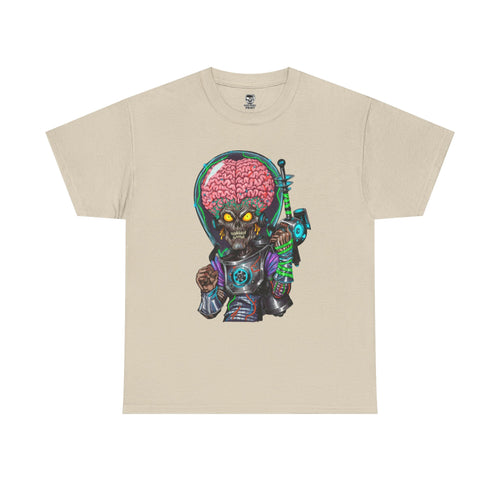 Camiseta gráfica alien de ciencia ficción – diseño ilustrado unisex