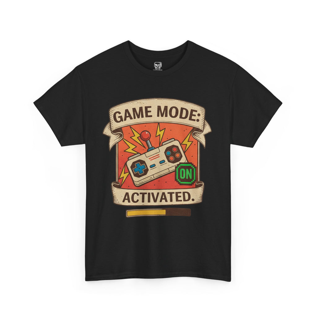 Game Mode Activated Unisex Heavy Cotton Tee - Perfect Gift for Gamers