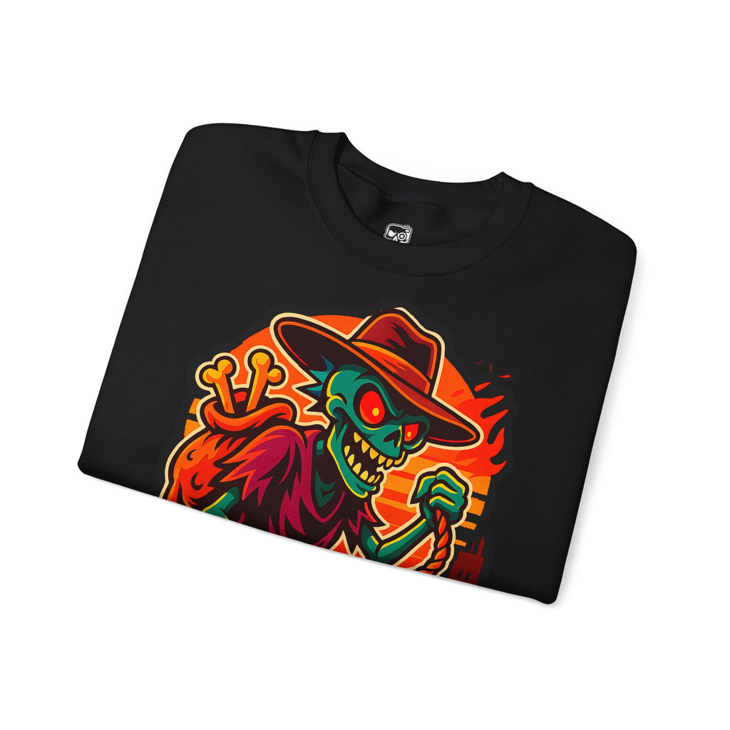 El Silbón Graphic Crewneck Sweatshirt - Cozy Halloween Apparel