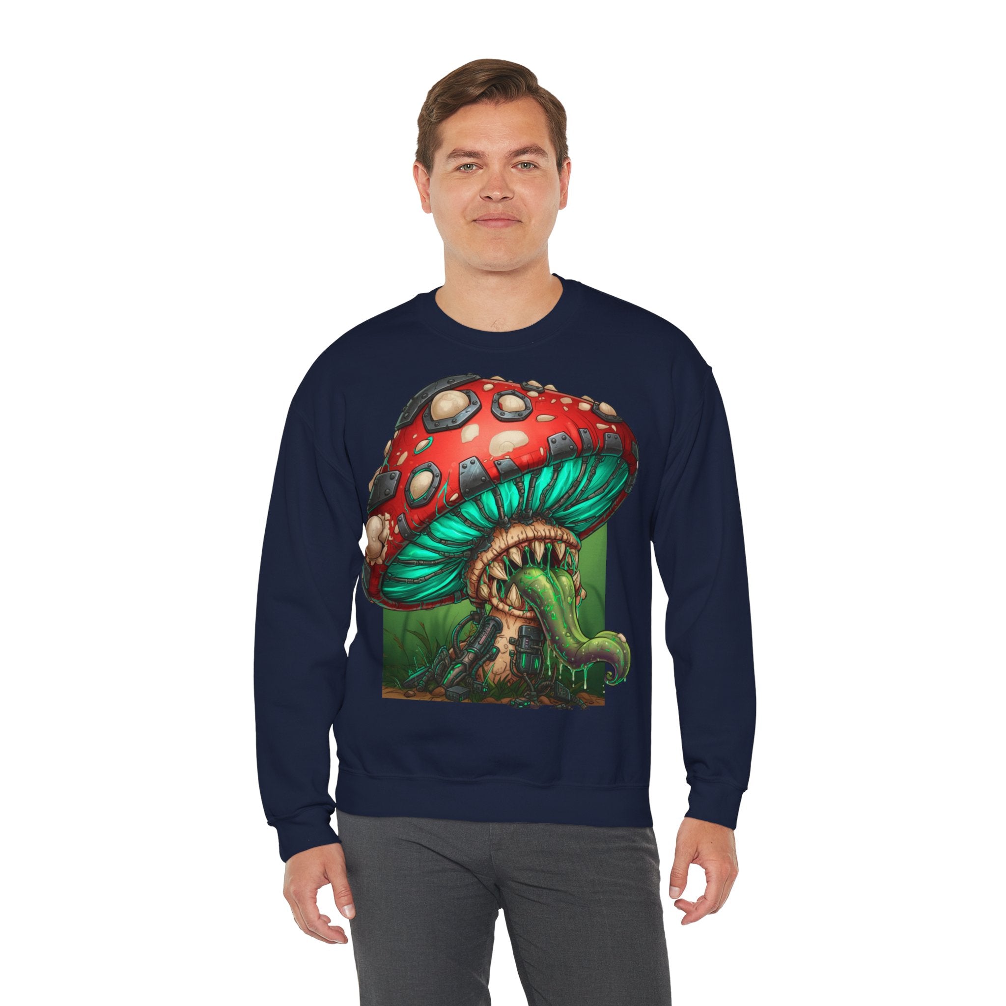 Mushroom Fantasy Crewneck Sweatshirt