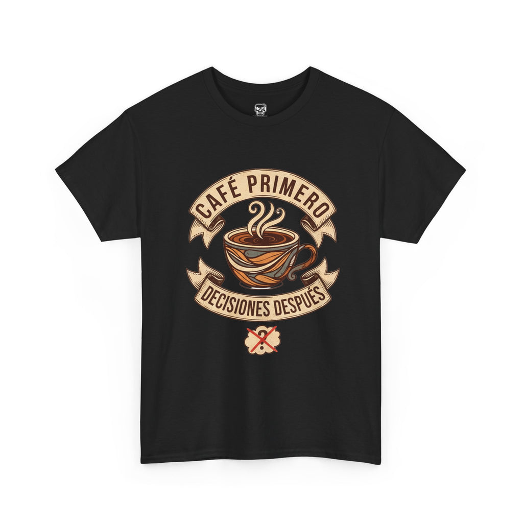 Café Primero Heavy Cotton Tee - Perfect for Coffee Lovers