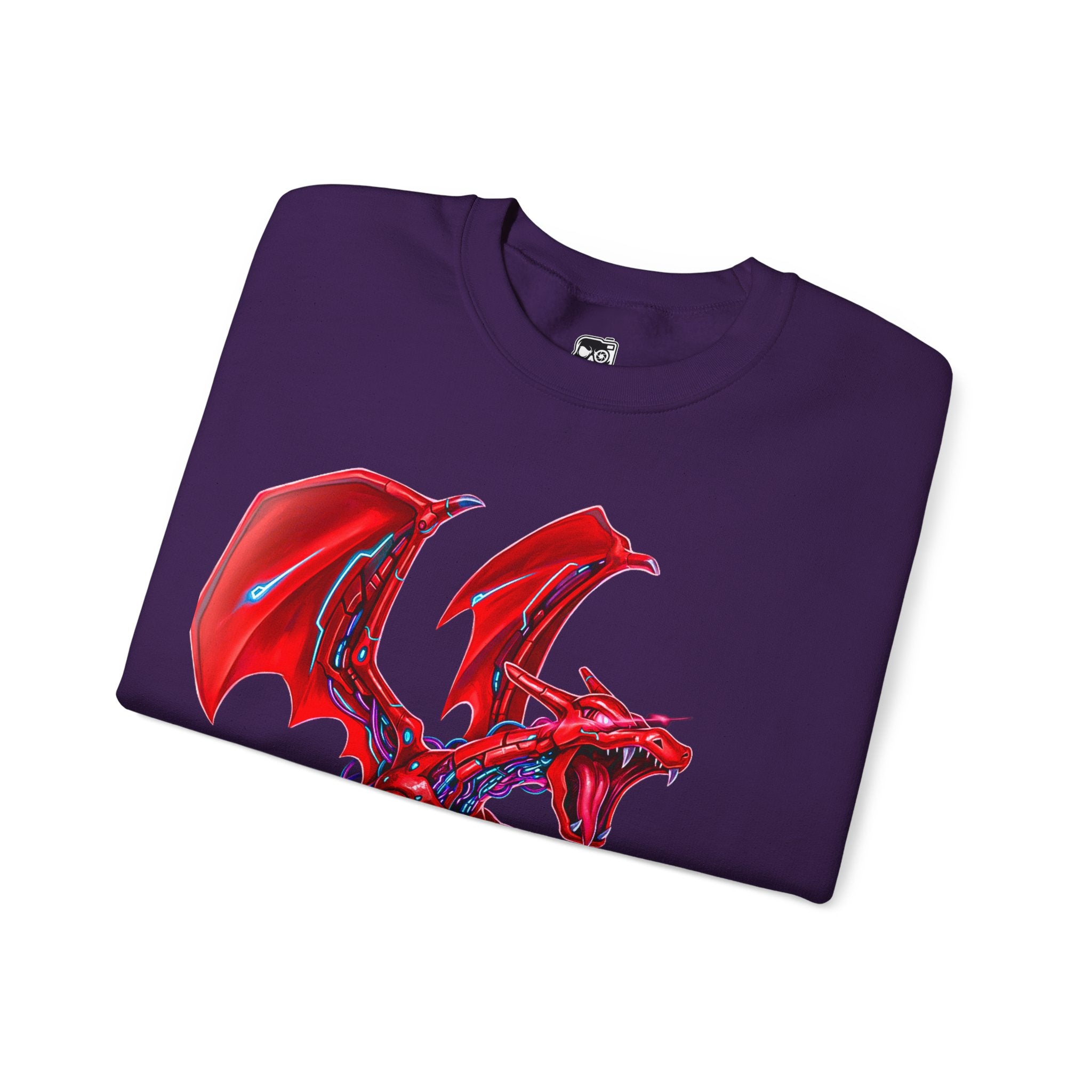 Dragon Fire Unisex Crewneck Sweatshirt for Fantasy Lovers