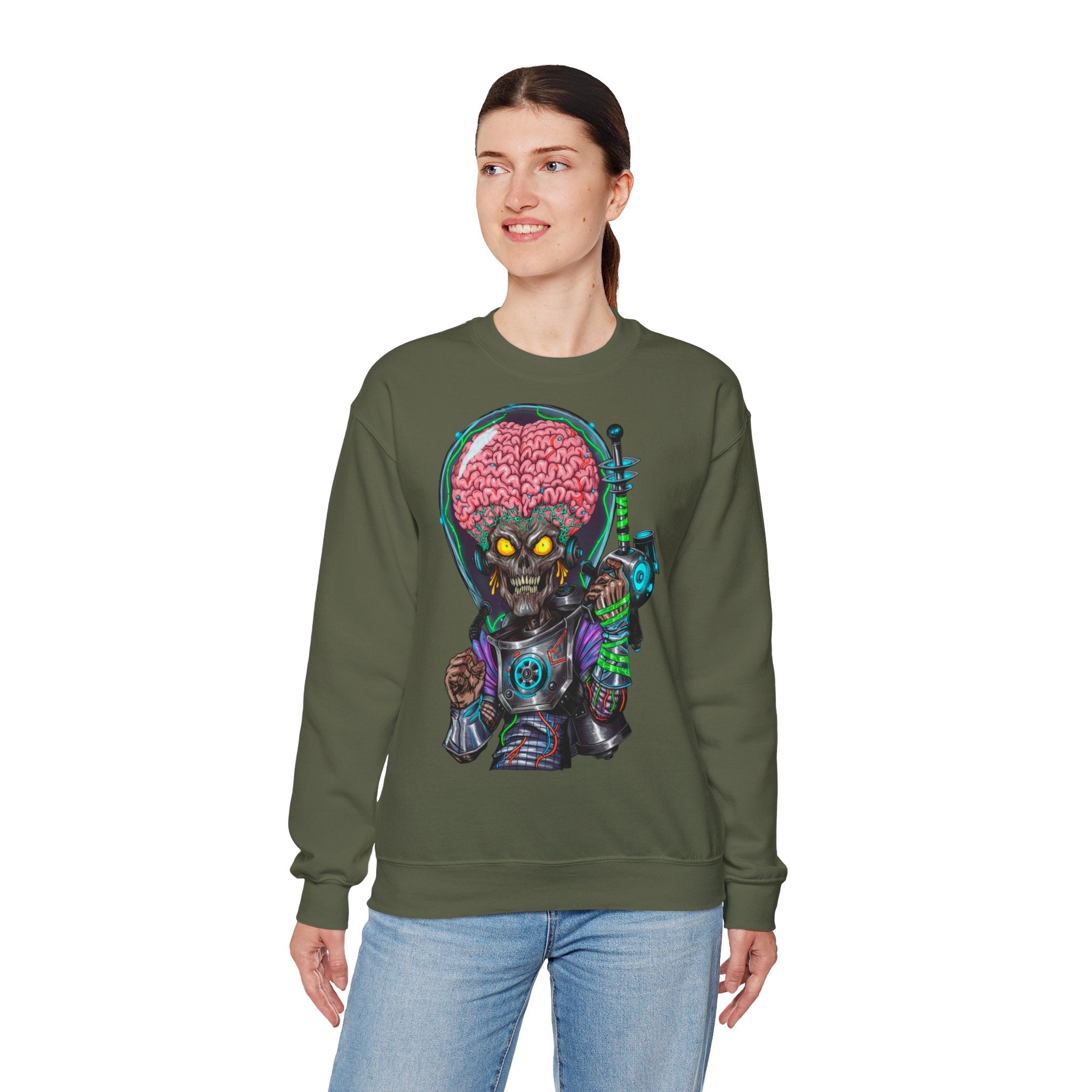 Alien Brainpower Crewneck Sweatshirt