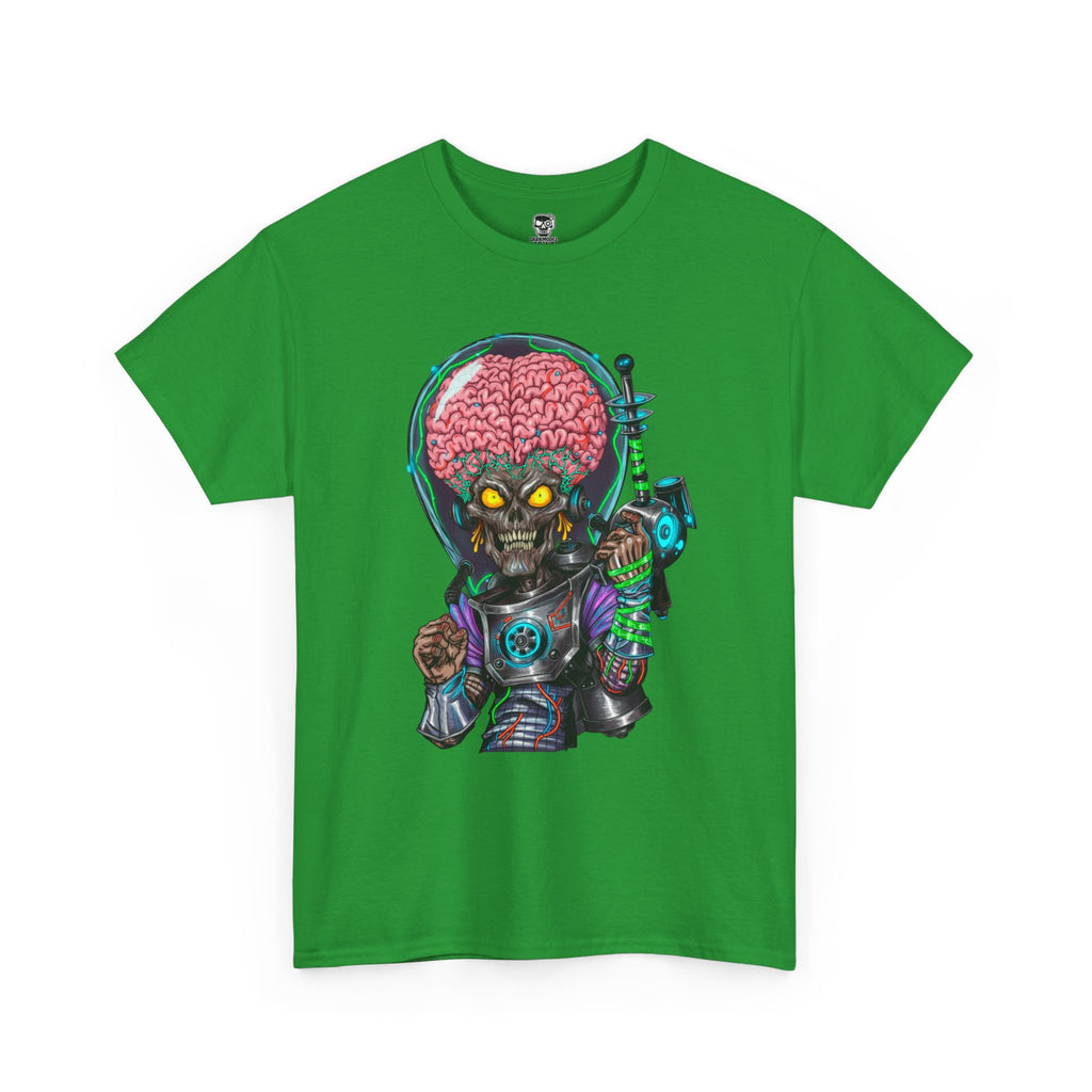 Camiseta gráfica alien de ciencia ficción – diseño ilustrado unisex