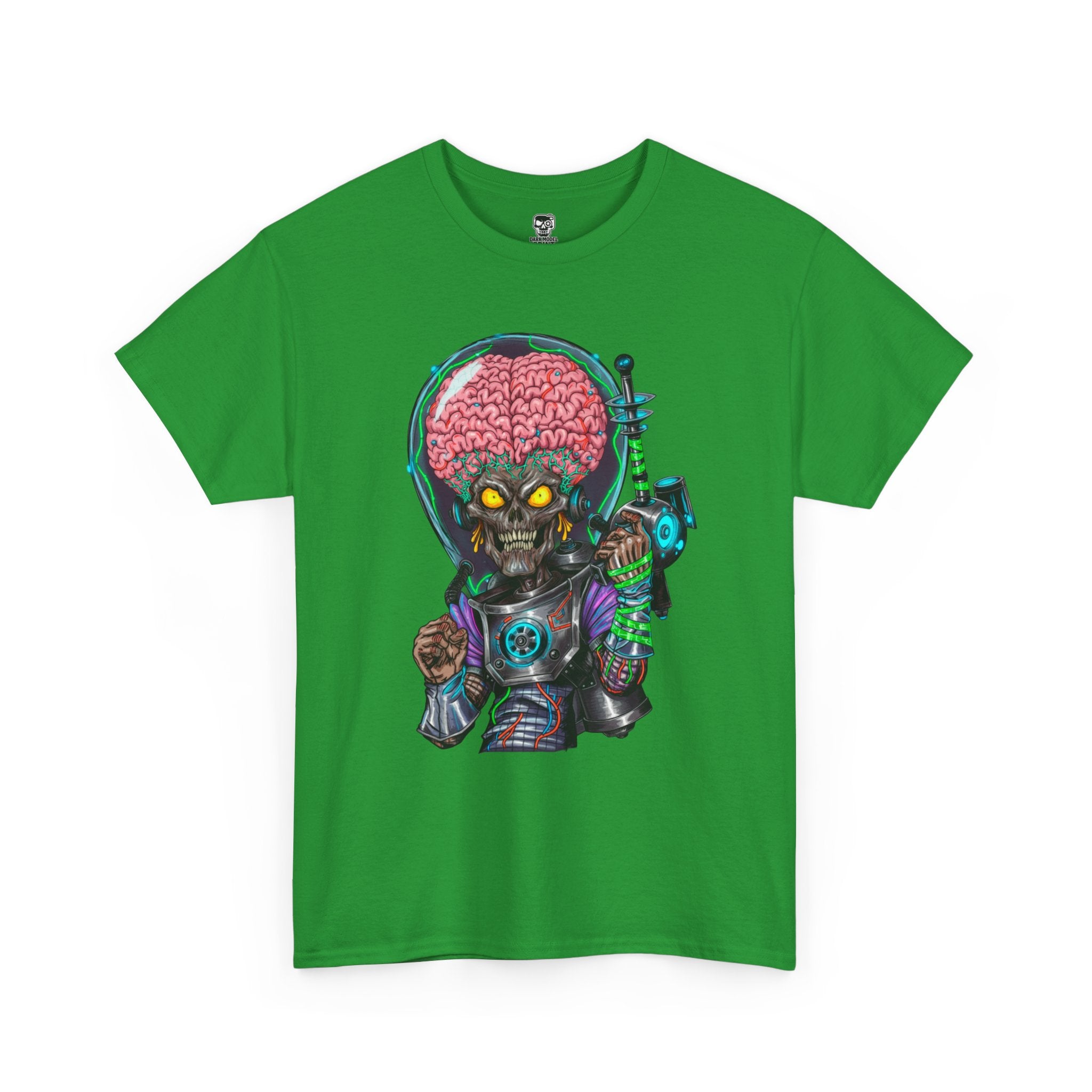 Camiseta gráfica alien de ciencia ficción – diseño ilustrado unisex