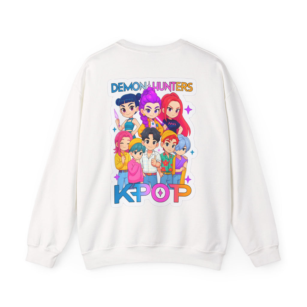 K-Pop Cartoon Crewneck Sweatshirt | Unisex Heavy Blend™