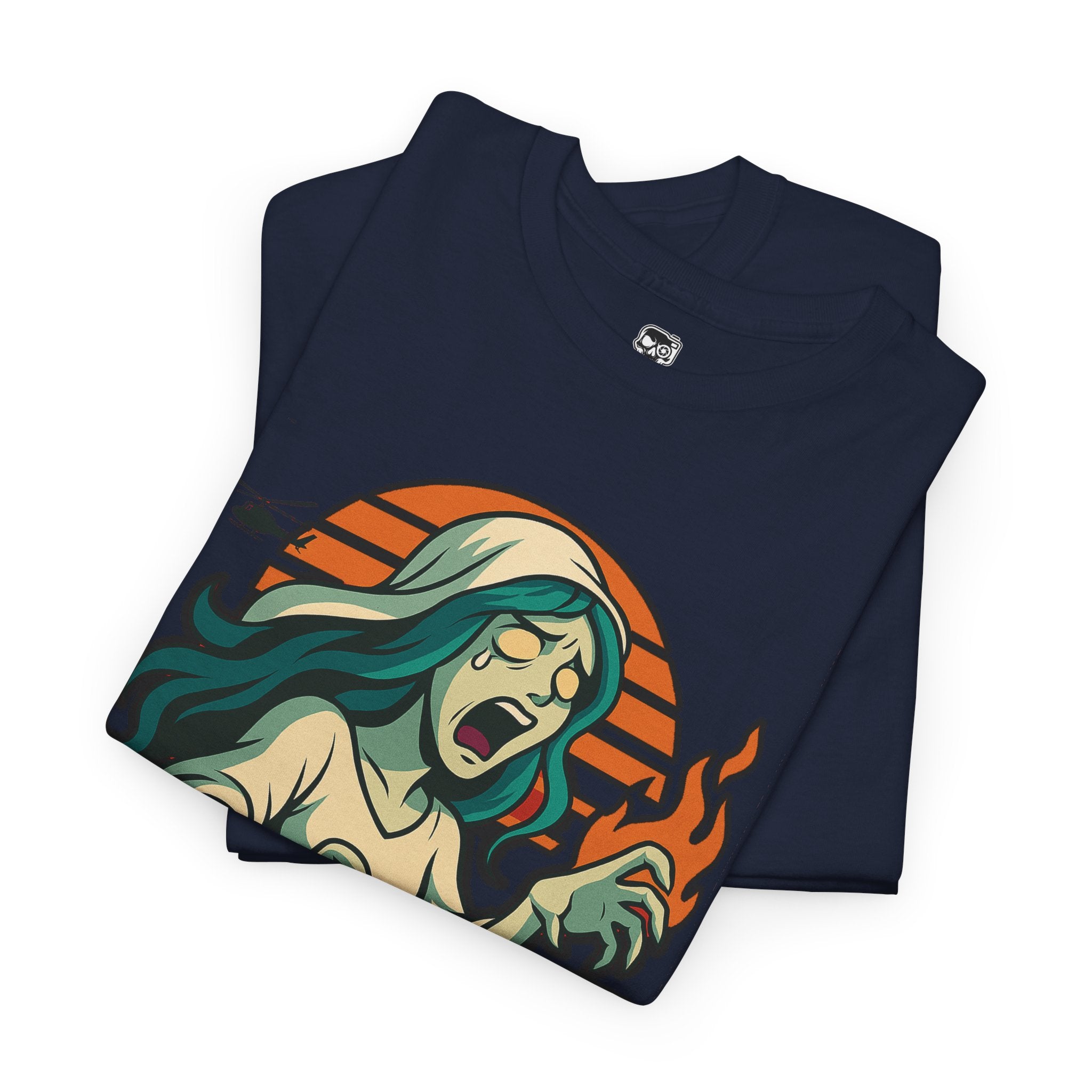La Llorona Ghost Graphic Tee - Unisex Heavy Cotton Shirt