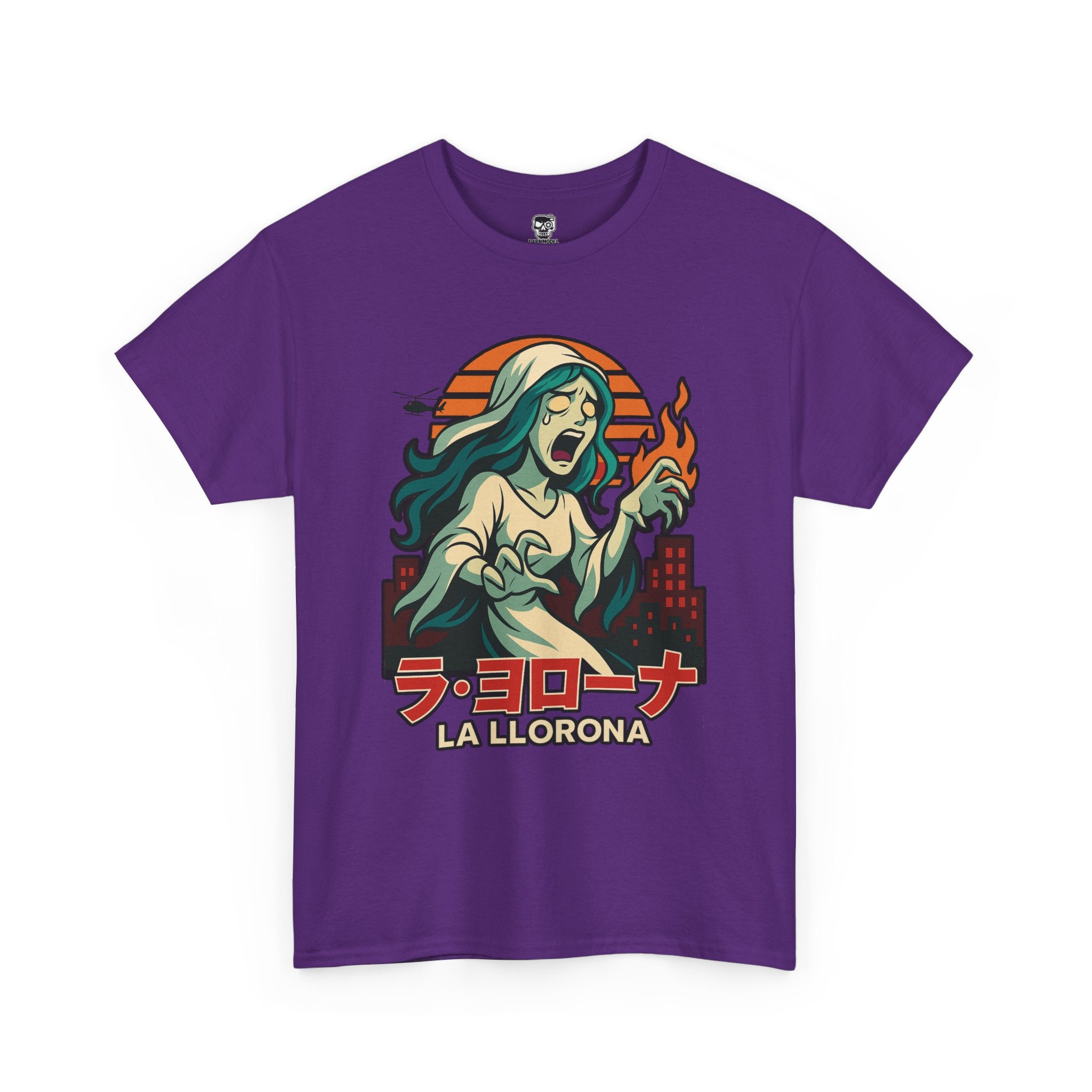 La Llorona Ghost Graphic Tee - Unisex Heavy Cotton Shirt
