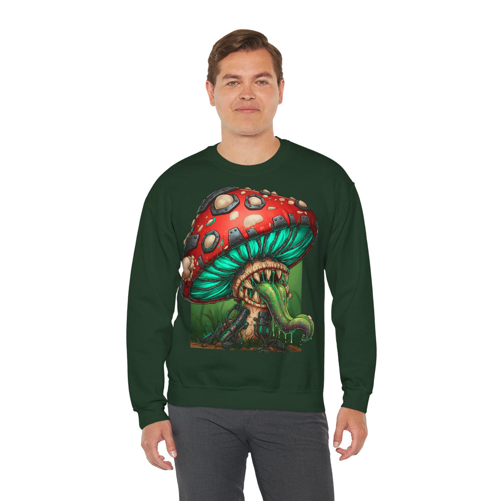 Mushroom Fantasy Crewneck Sweatshirt