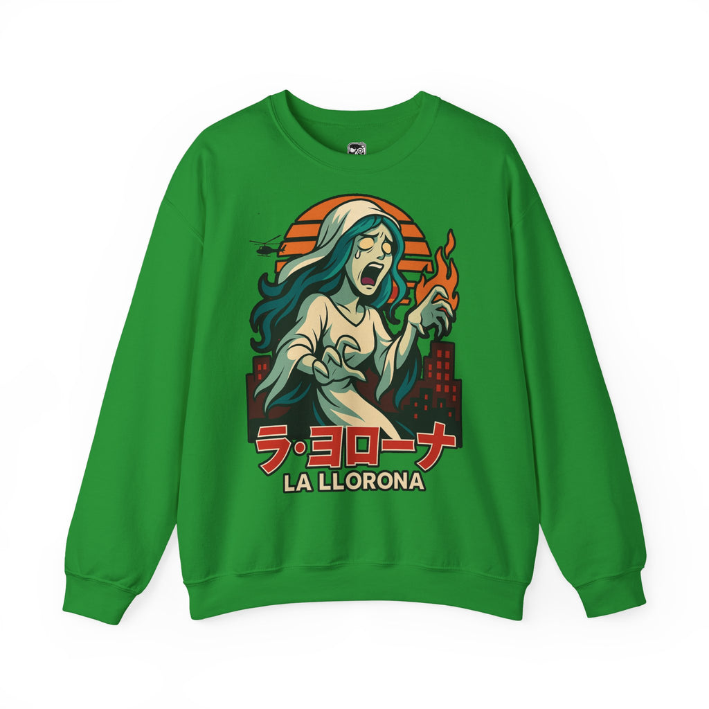 La Llorona Crewneck Sweatshirt - Unisex Heavy Blend™ - Spooky Halloween Apparel