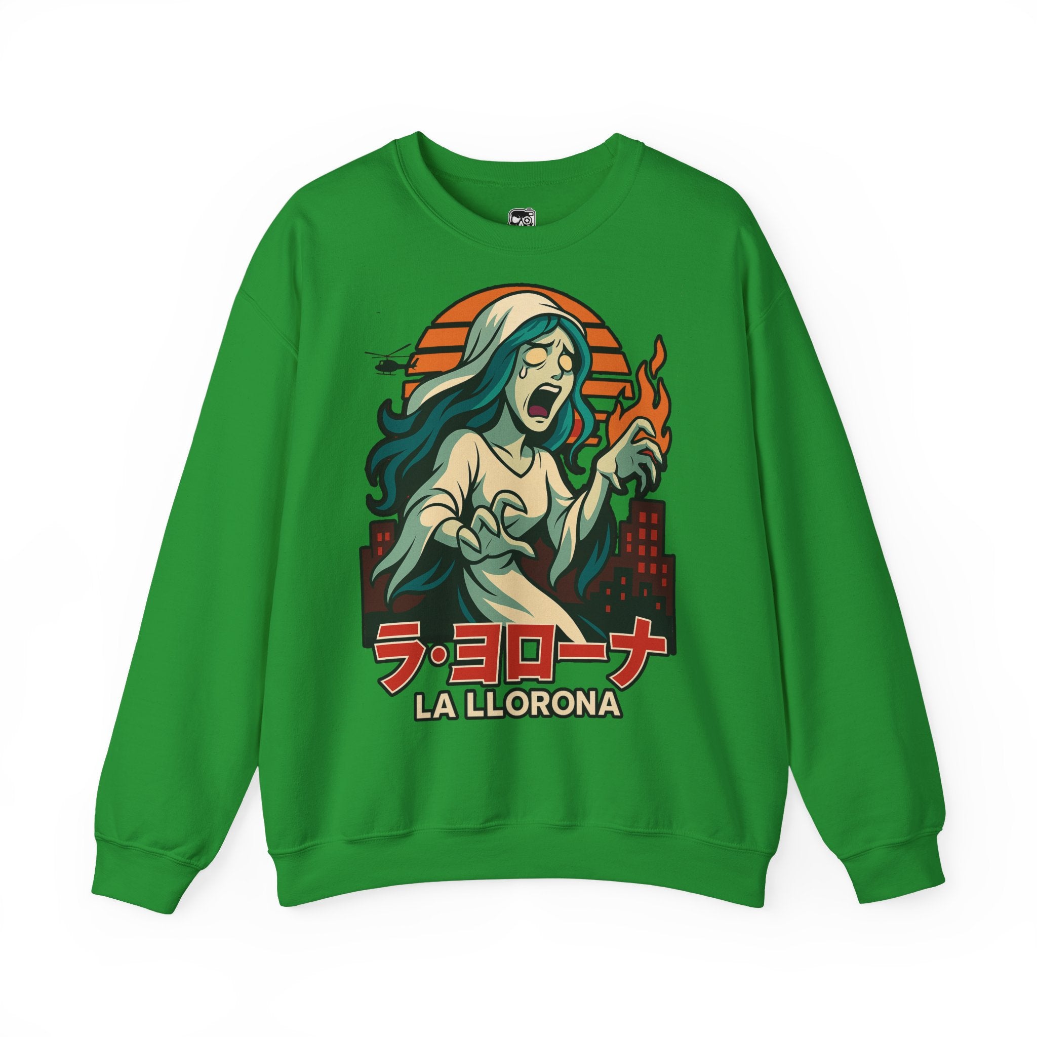 La Llorona Crewneck Sweatshirt - Unisex Heavy Blend™ - Spooky Halloween Apparel