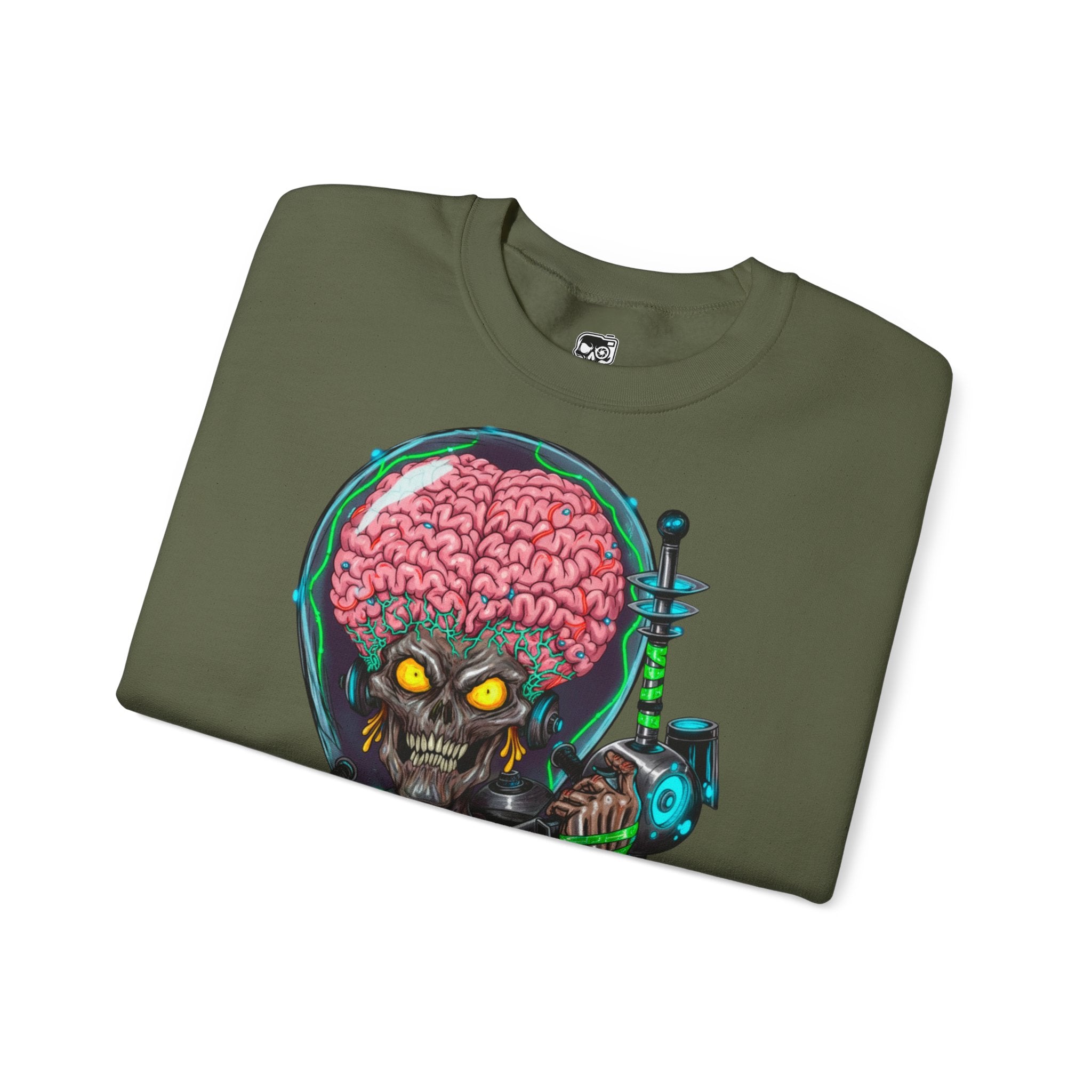 Alien Brainpower Crewneck Sweatshirt