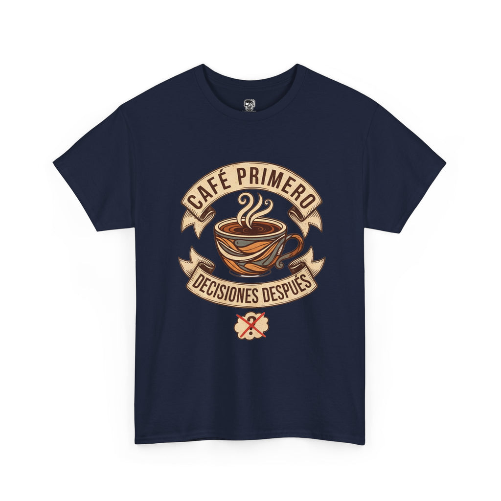 Café Primero Heavy Cotton Tee - Perfect for Coffee Lovers
