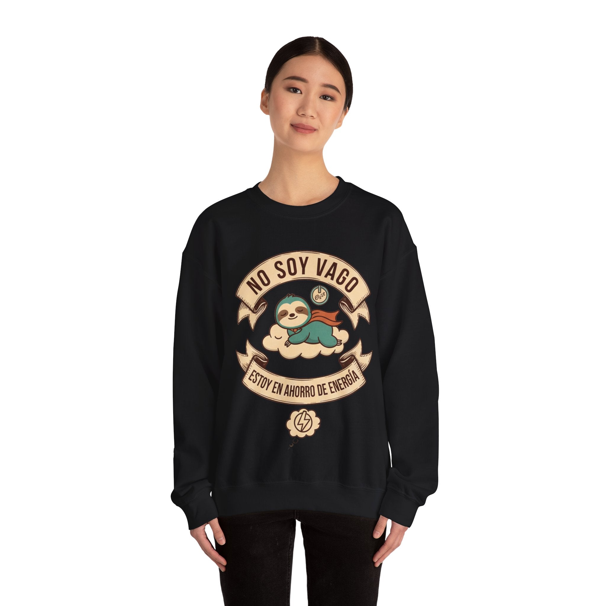 Sloth Humor Crewneck Sweatshirt