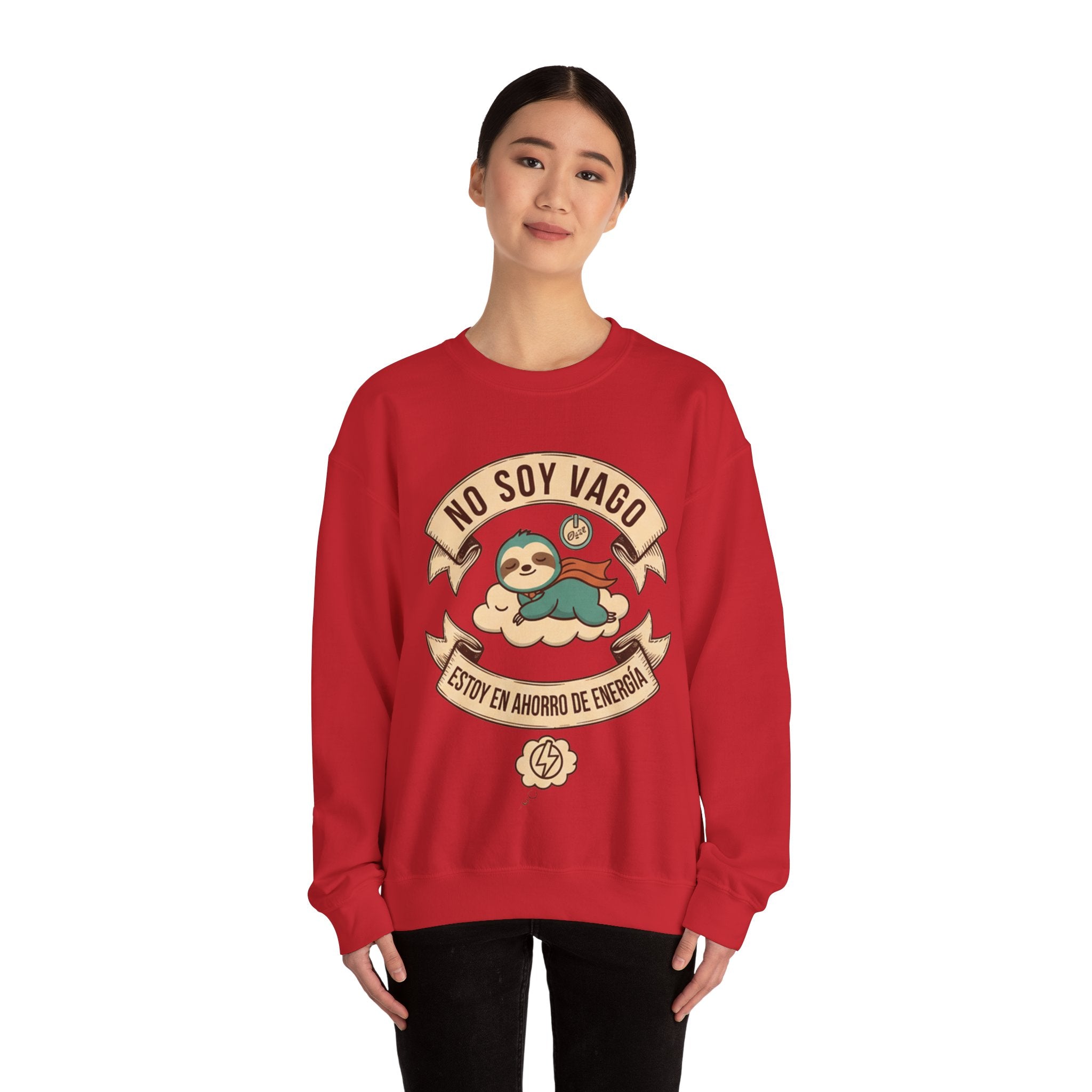 Sloth Humor Crewneck Sweatshirt