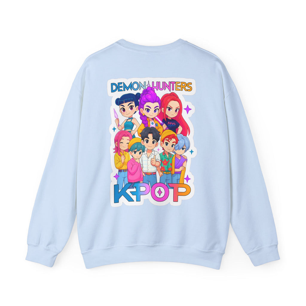 K-Pop Cartoon Crewneck Sweatshirt | Unisex Heavy Blend™