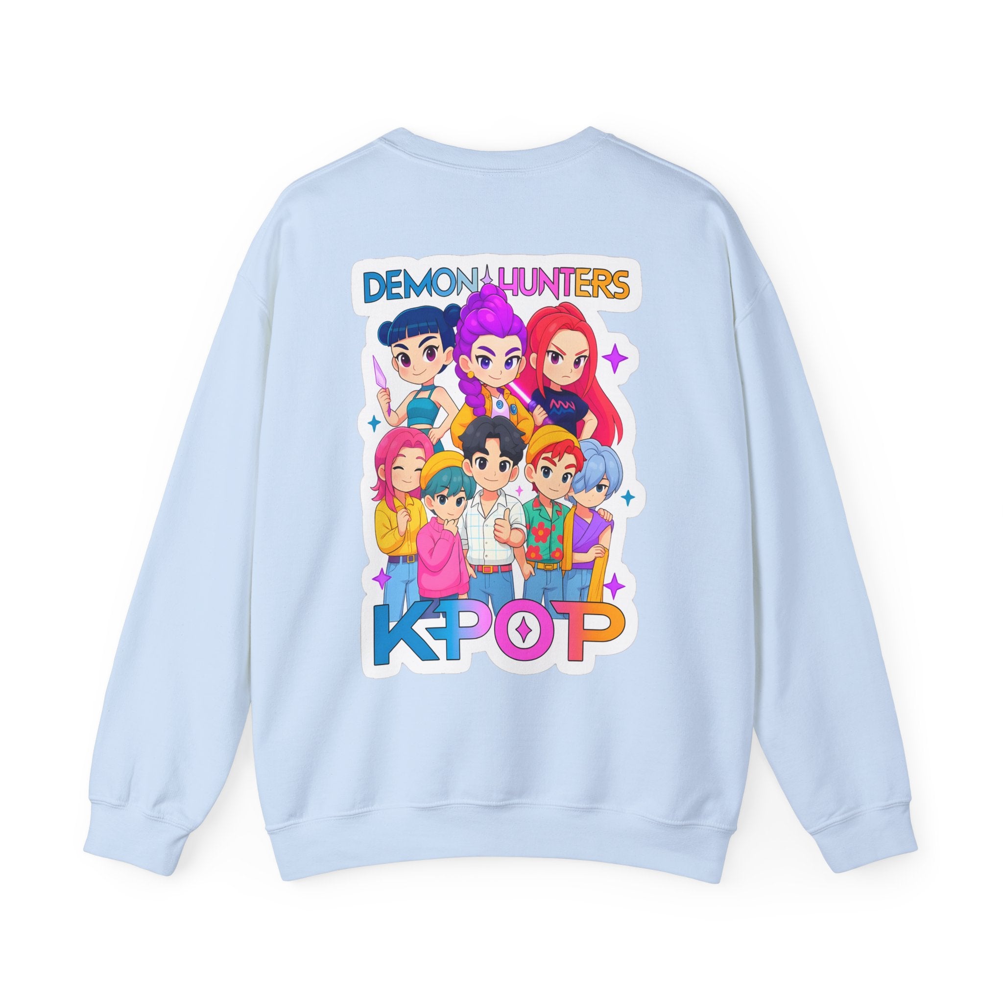 K-Pop Cartoon Crewneck Sweatshirt | Unisex Heavy Blend™
