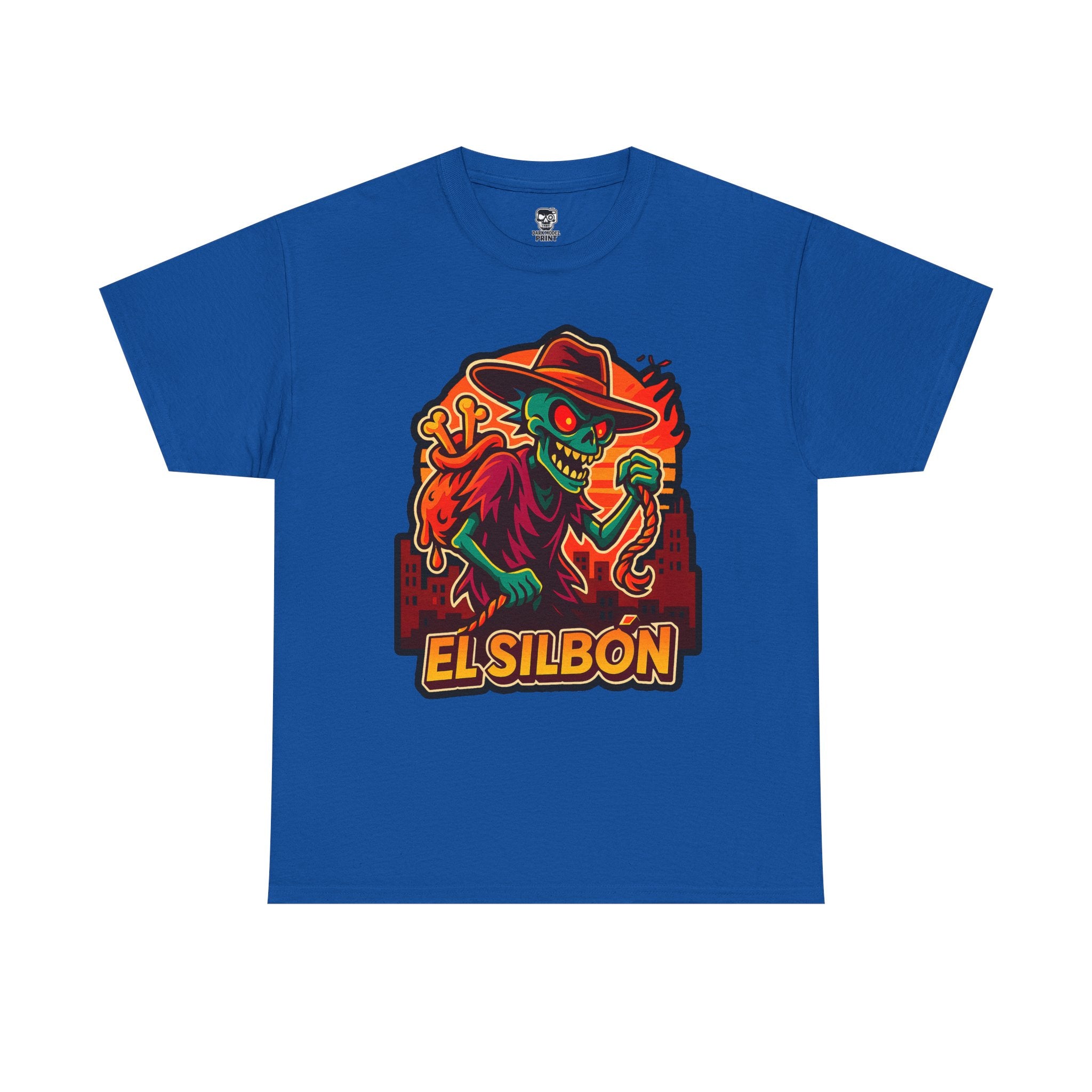 El Silbón Graphic Heavy Cotton Tee - Spooky Halloween Style