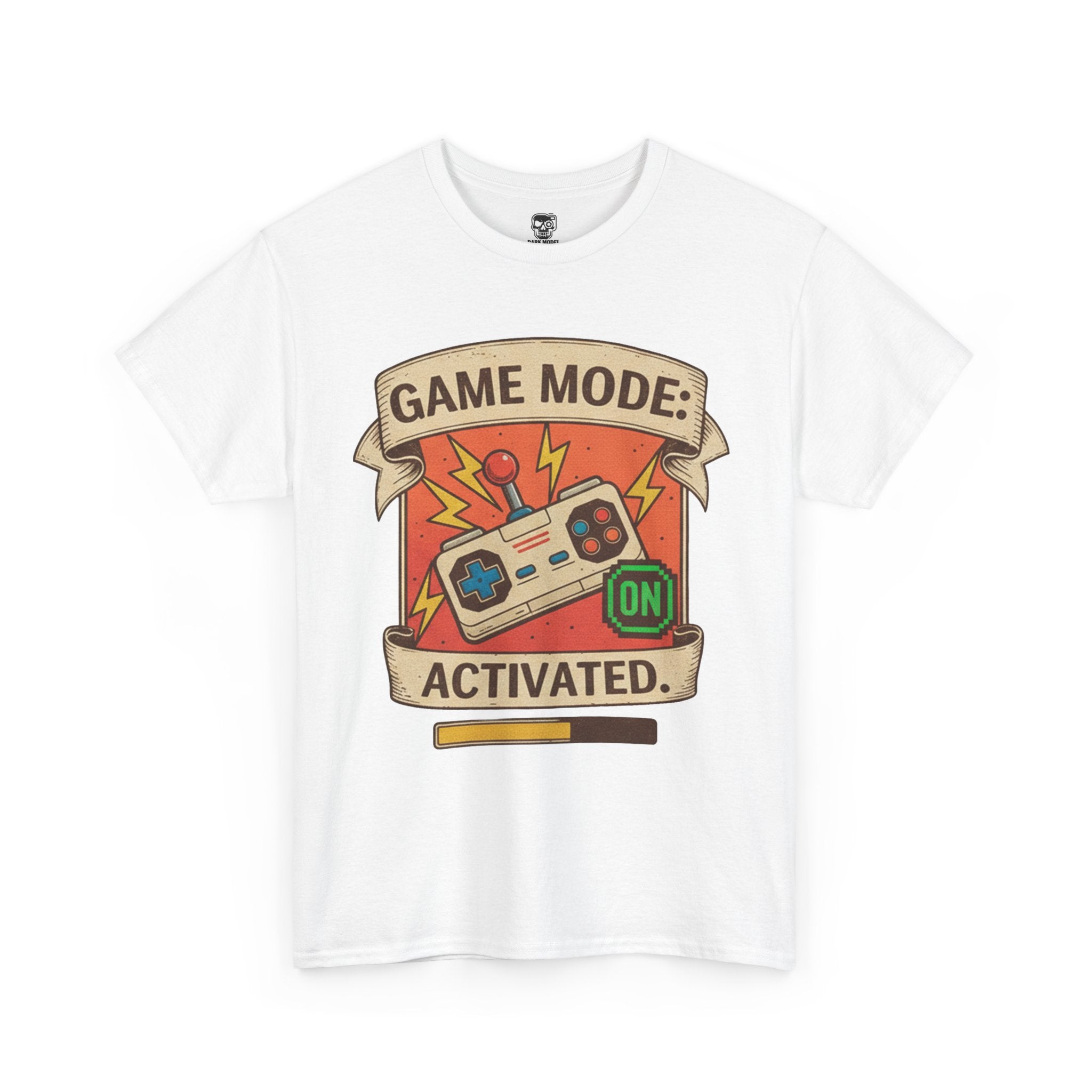 Game Mode Activated Unisex Heavy Cotton Tee - Perfect Gift for Gamers
