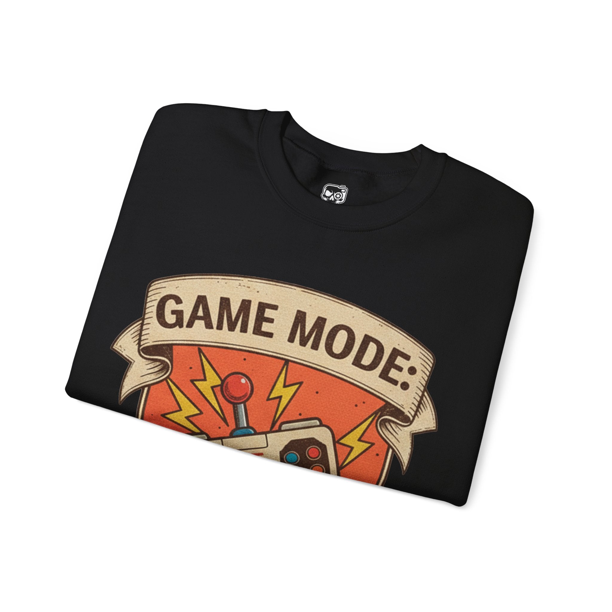 Game Mode Activated Crewneck Sweatshirt for Gamers
