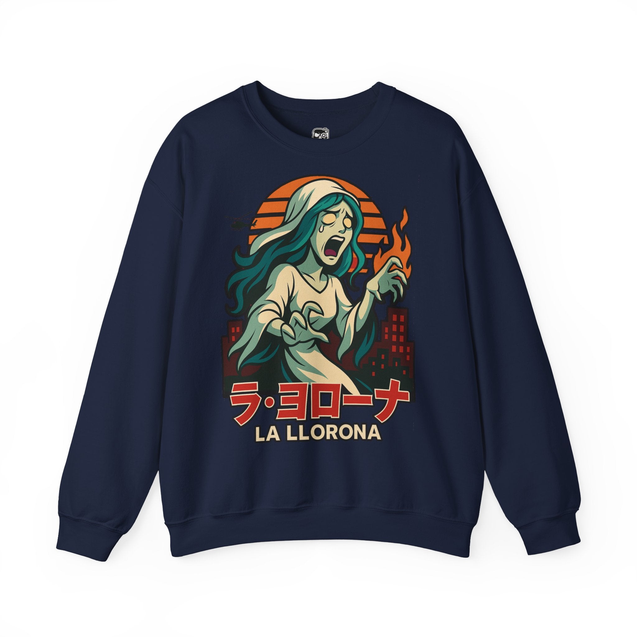 La Llorona Crewneck Sweatshirt - Unisex Heavy Blend™ - Spooky Halloween Apparel