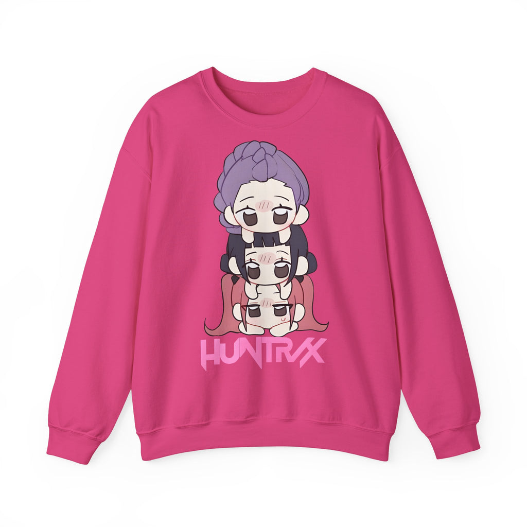 Chic Cartoon Sweatshirt with HUNTRXX Design
