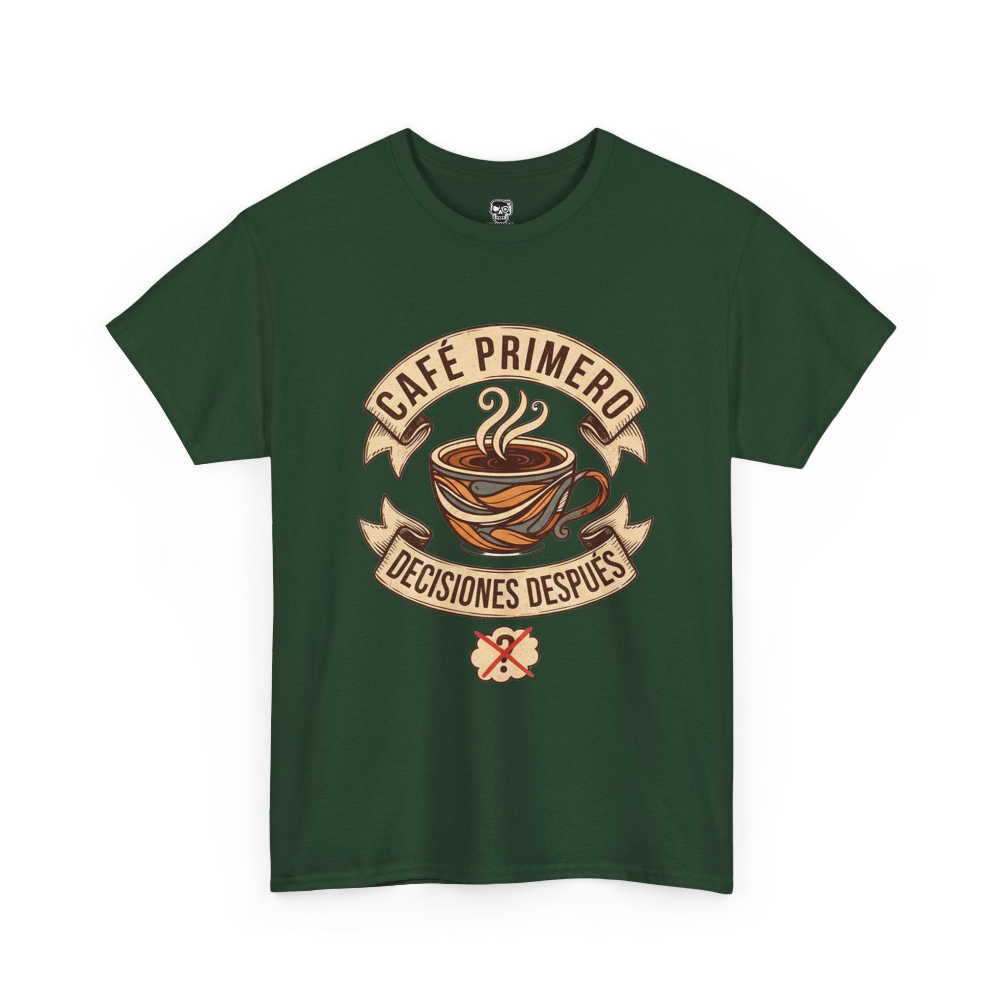 Café Primero Heavy Cotton Tee - Perfect for Coffee Lovers