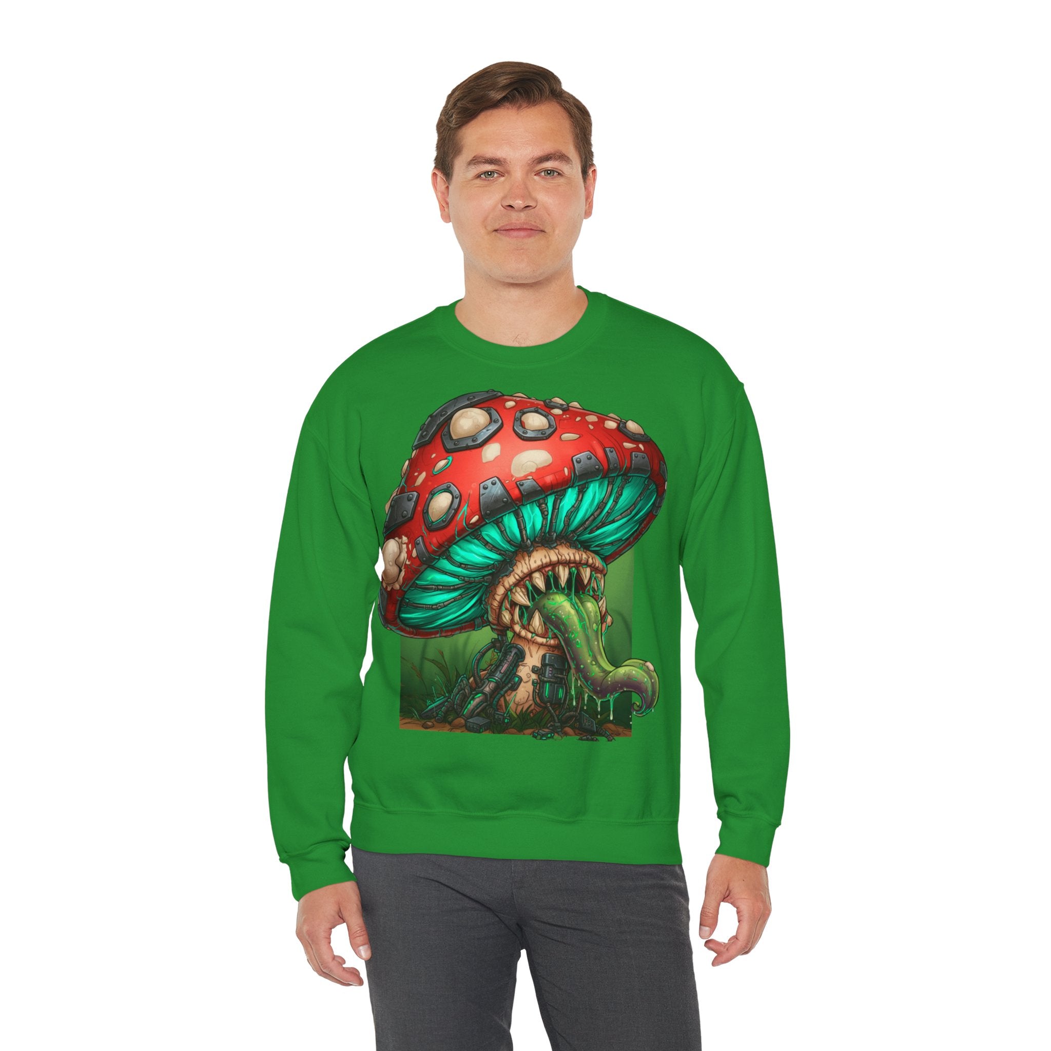 Mushroom Fantasy Crewneck Sweatshirt