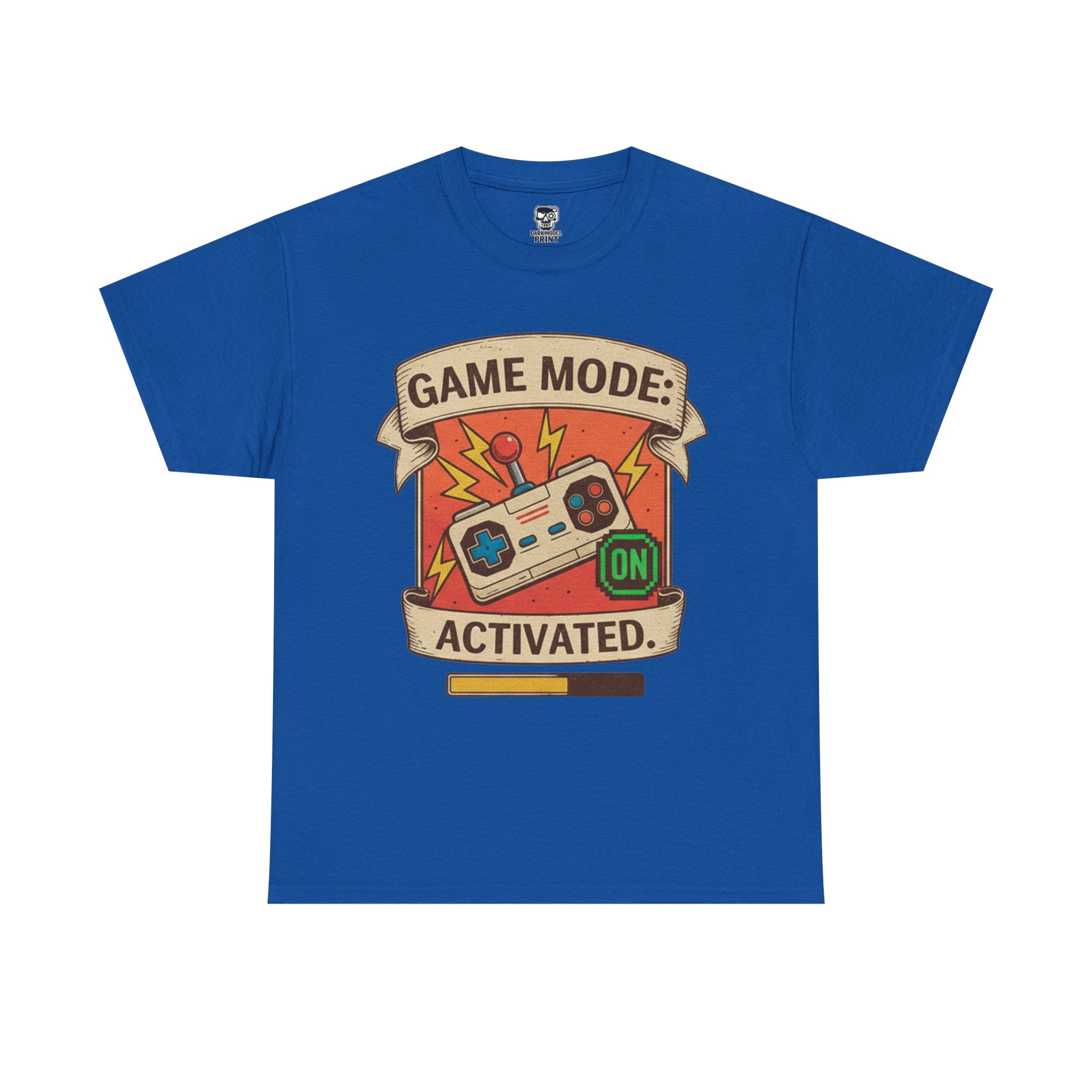 Game Mode Activated Unisex Heavy Cotton Tee - Perfect Gift for Gamers