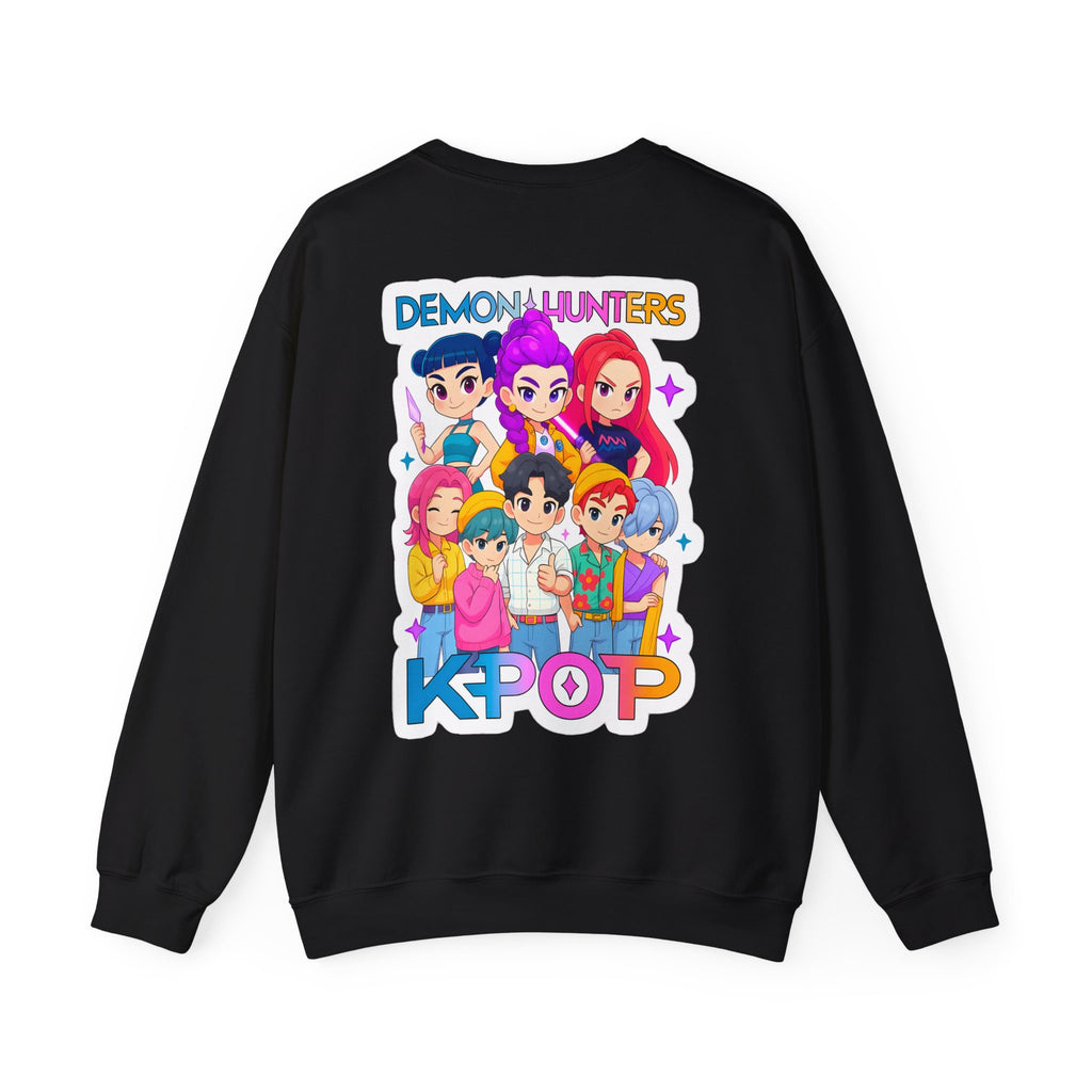 K-Pop Cartoon Crewneck Sweatshirt | Unisex Heavy Blend™