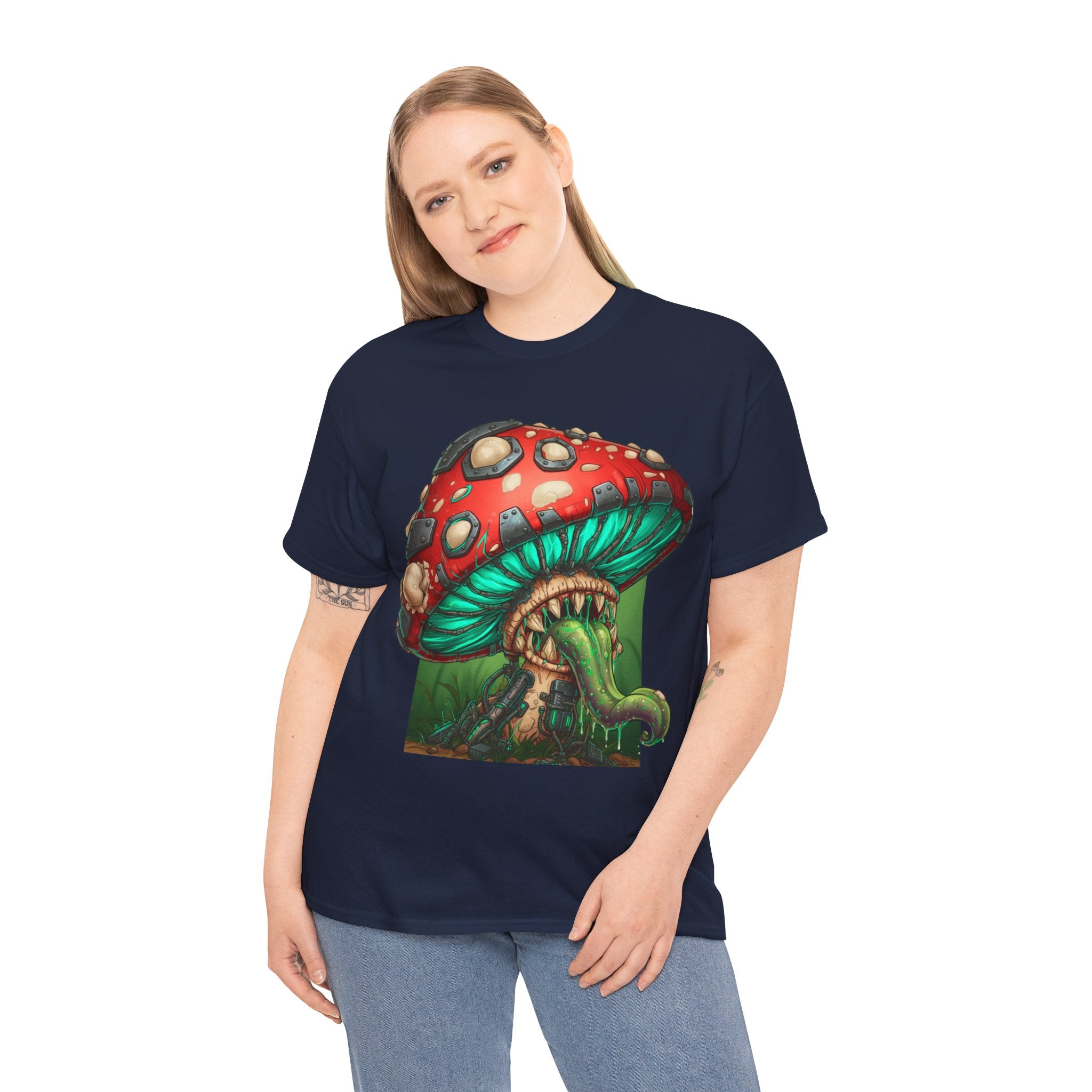Mushroom Adventure Unisex Heavy Cotton Tee