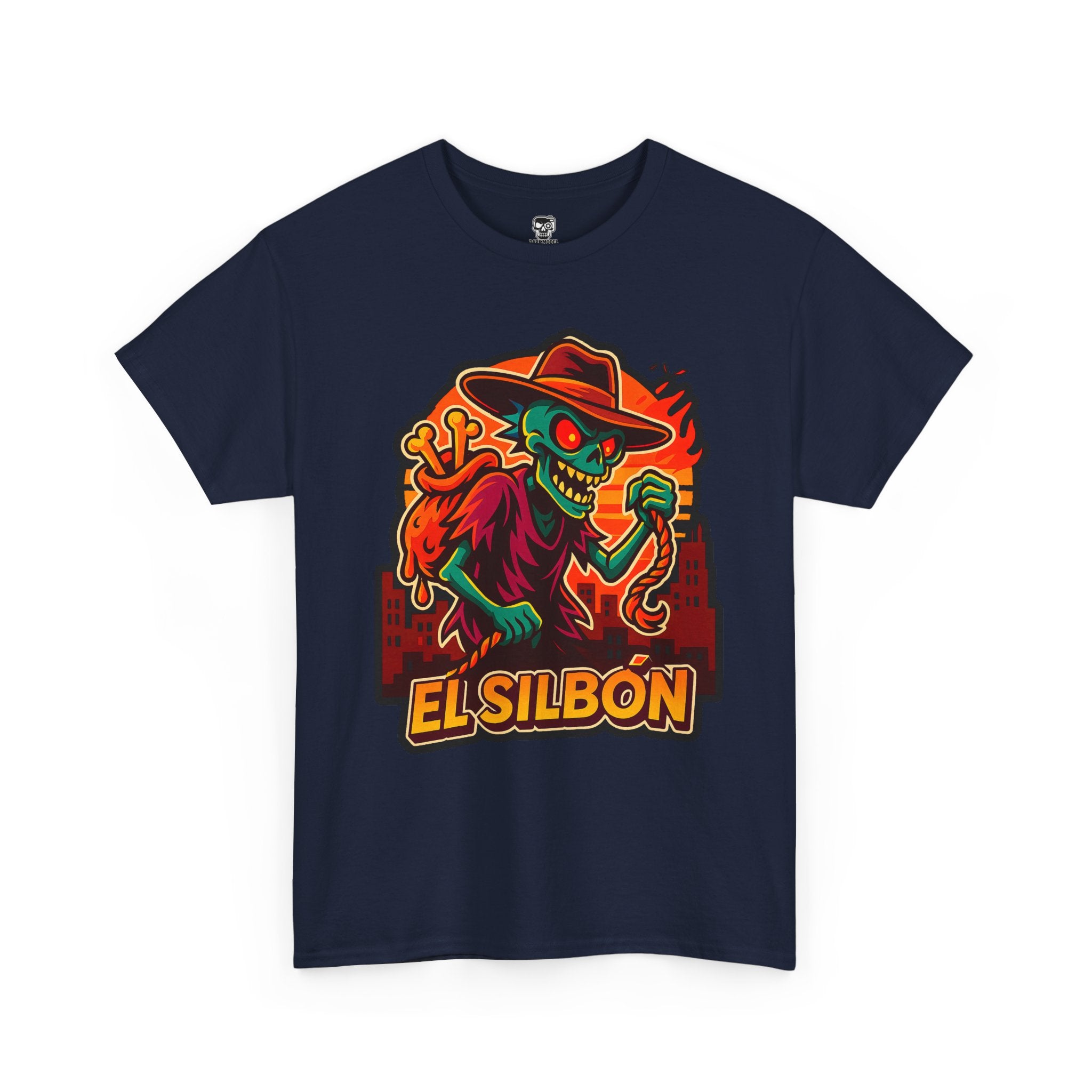 El Silbón Graphic Heavy Cotton Tee - Spooky Halloween Style