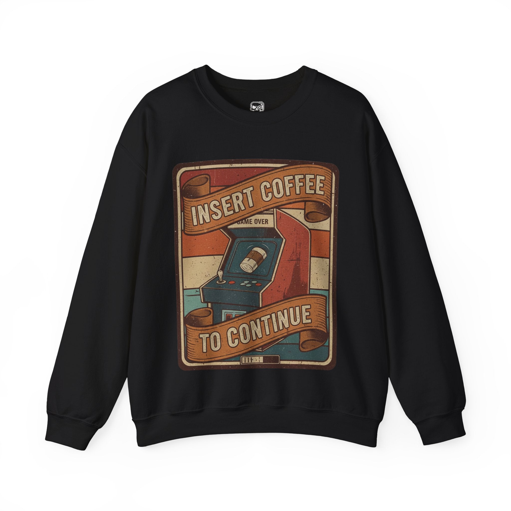 Retro Coffee Arcade Sweatshirt