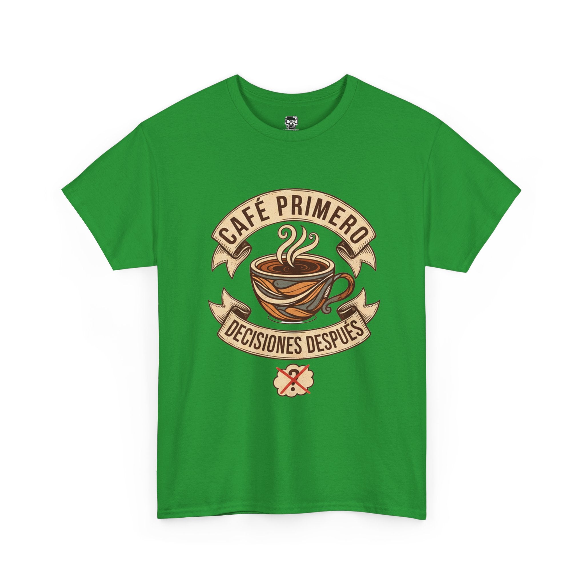 Café Primero Heavy Cotton Tee - Perfect for Coffee Lovers