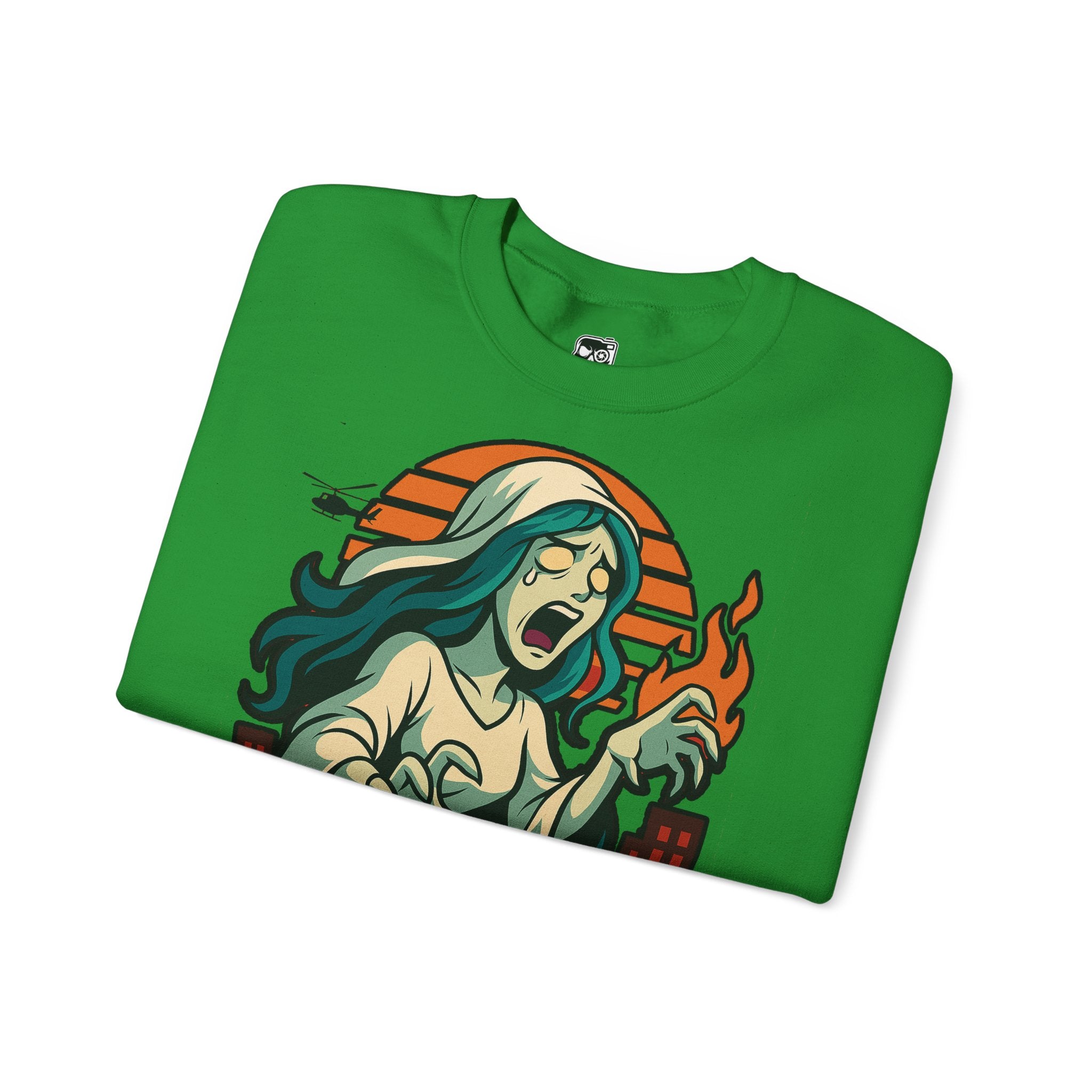 La Llorona Crewneck Sweatshirt - Unisex Heavy Blend™ - Spooky Halloween Apparel