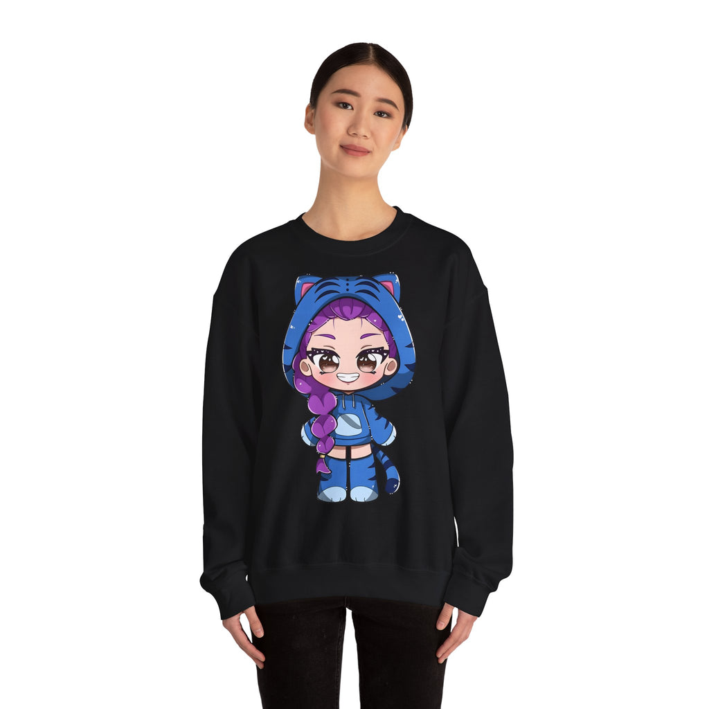 K-Pop Cartoon Crewneck Sweatshirt | Unisex Heavy Blend™