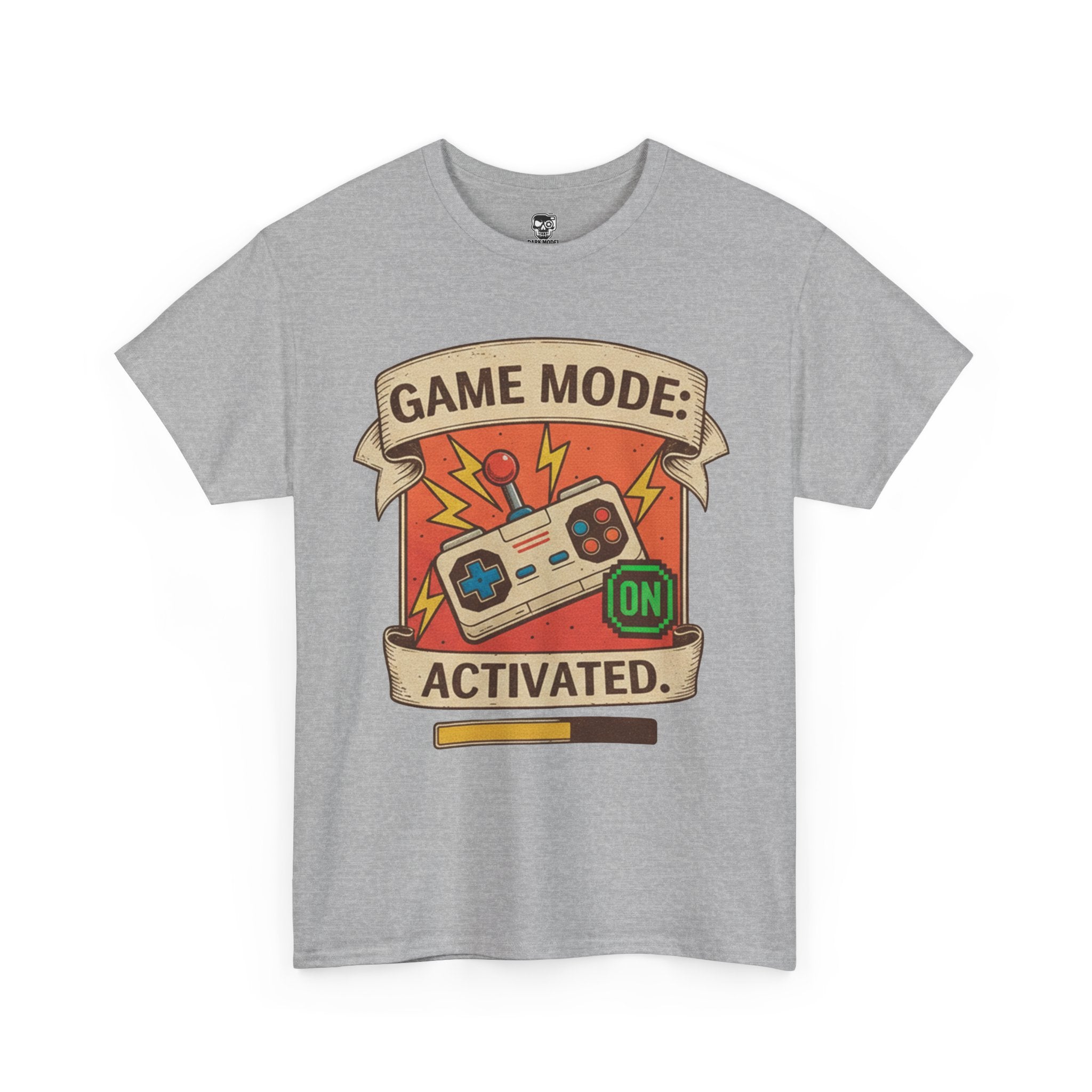 Game Mode Activated Unisex Heavy Cotton Tee - Perfect Gift for Gamers