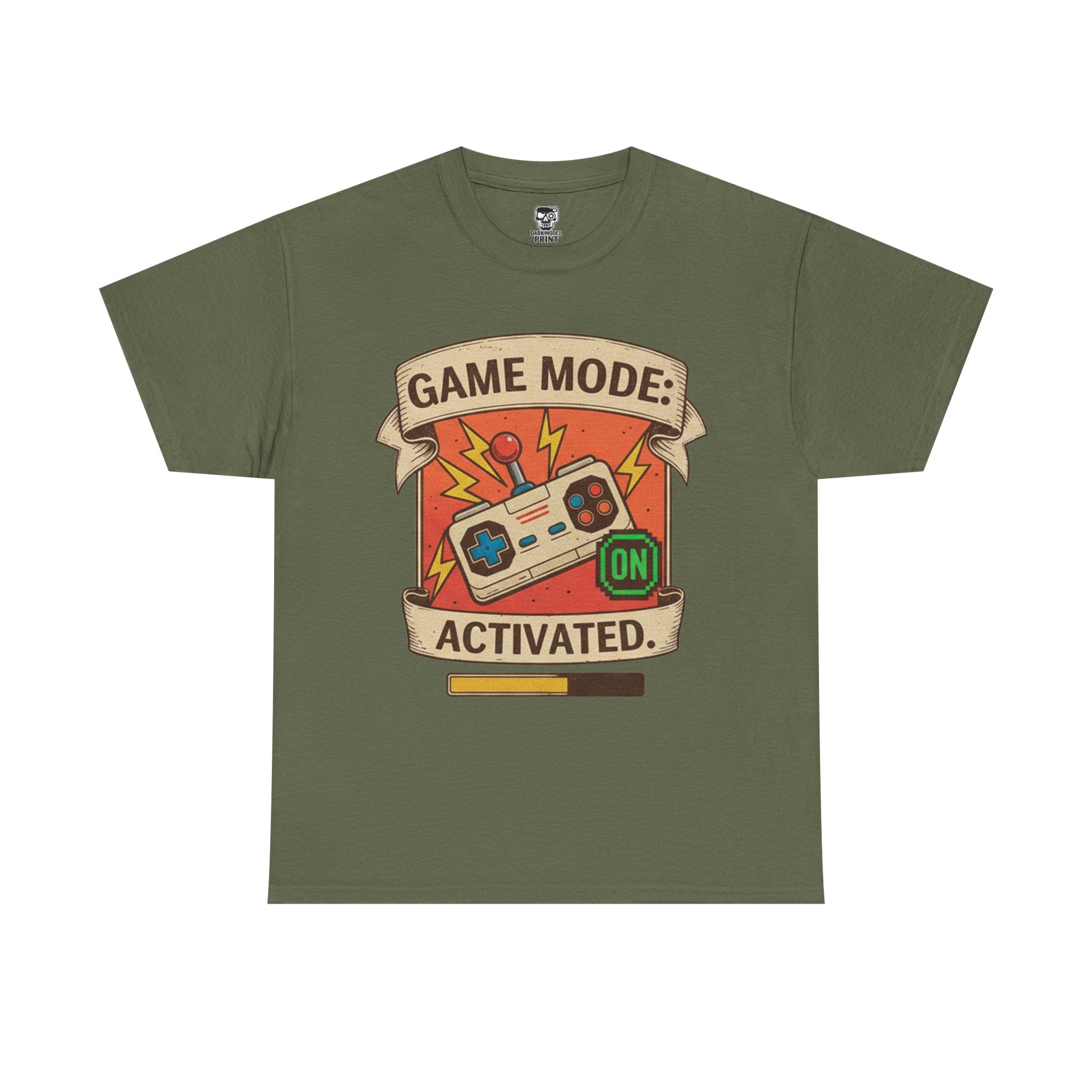 Game Mode Activated Unisex Heavy Cotton Tee - Perfect Gift for Gamers