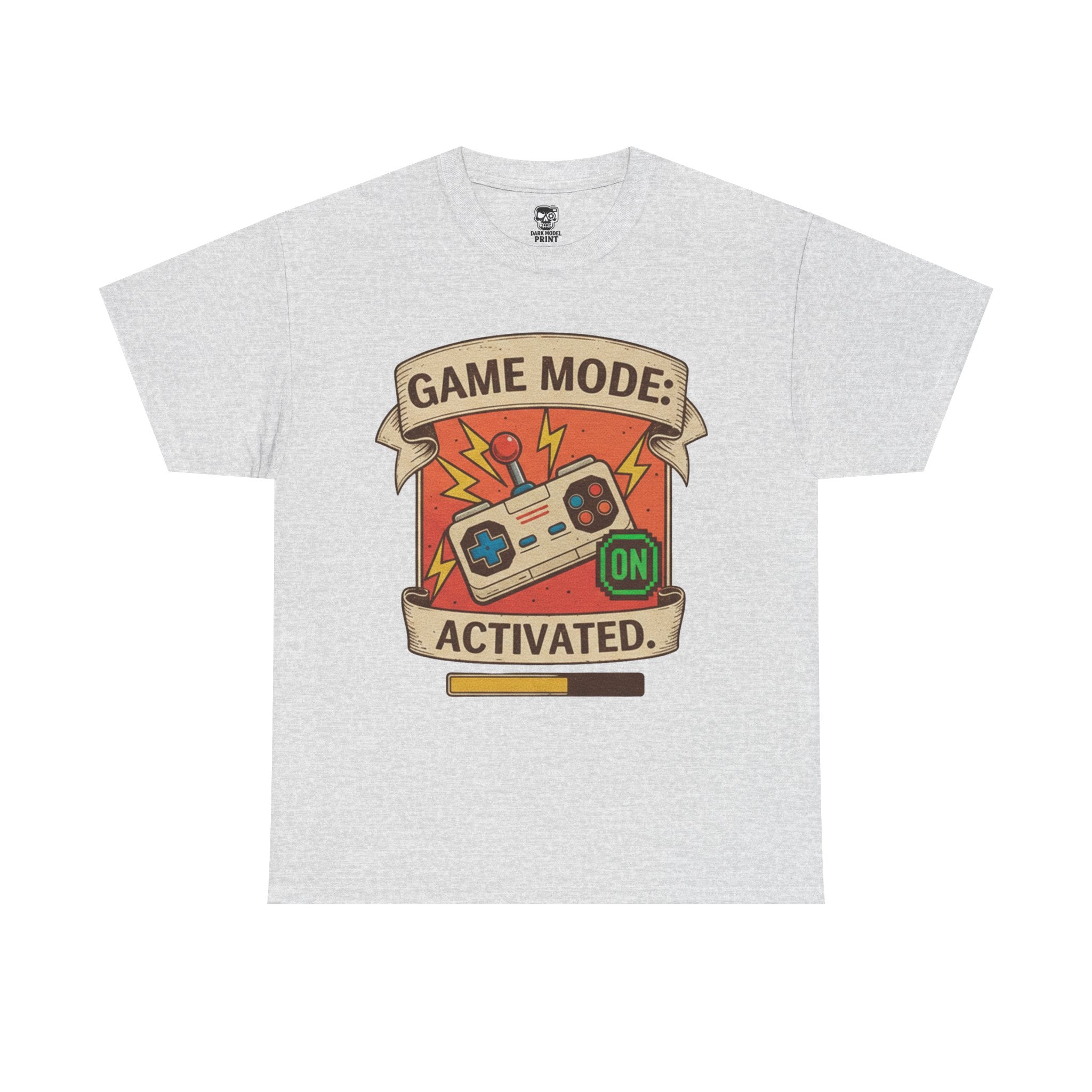 Game Mode Activated Unisex Heavy Cotton Tee - Perfect Gift for Gamers