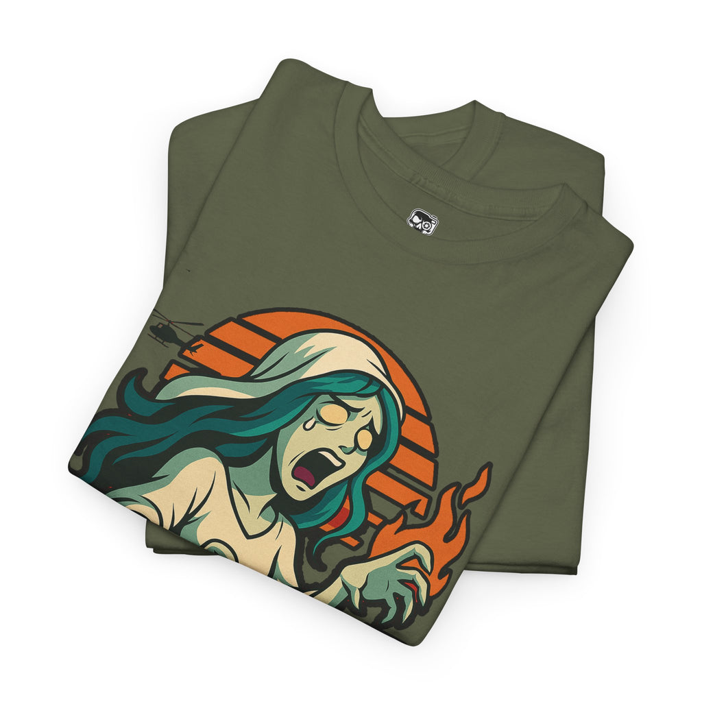 La Llorona Ghost Graphic Tee - Unisex Heavy Cotton Shirt