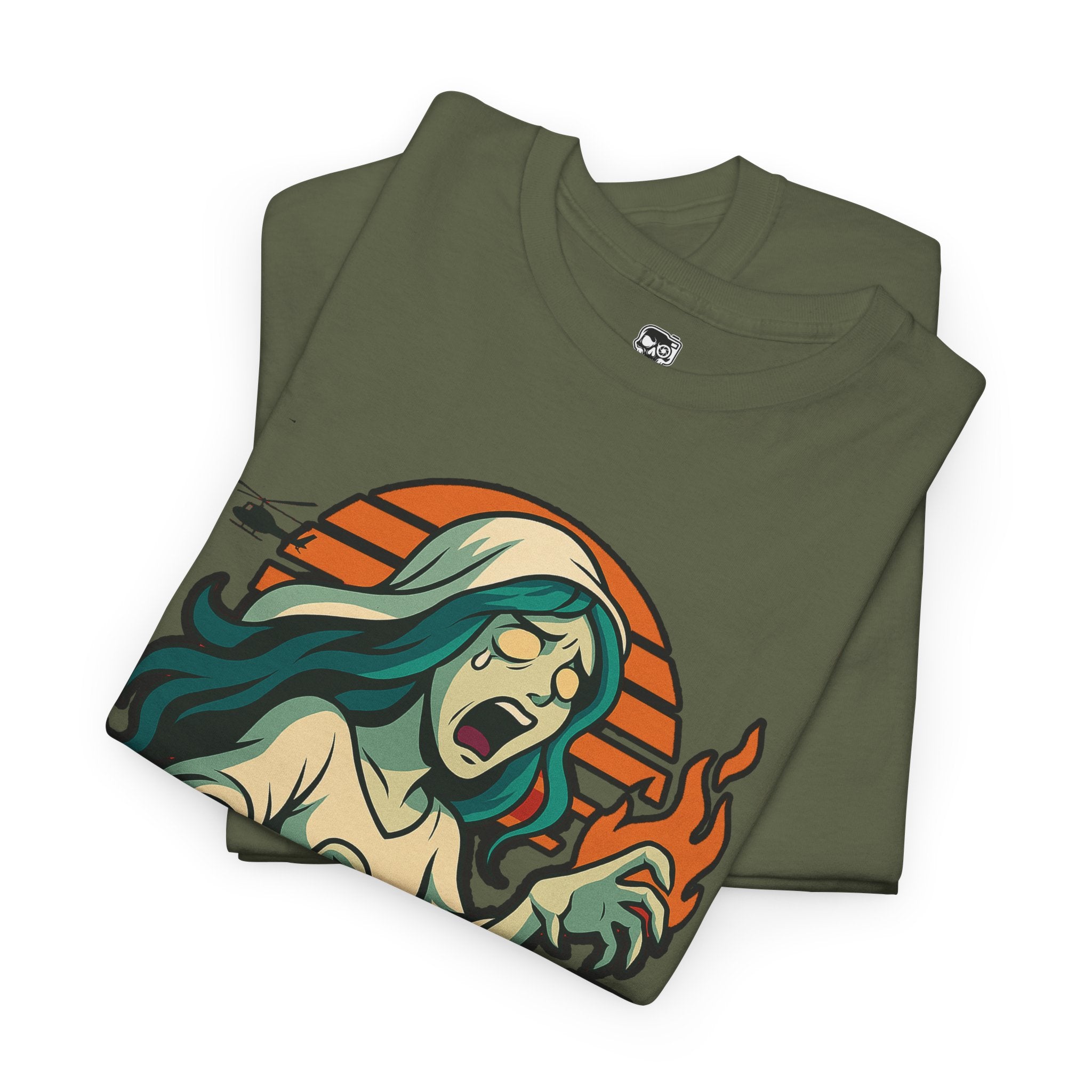 La Llorona Ghost Graphic Tee - Unisex Heavy Cotton Shirt